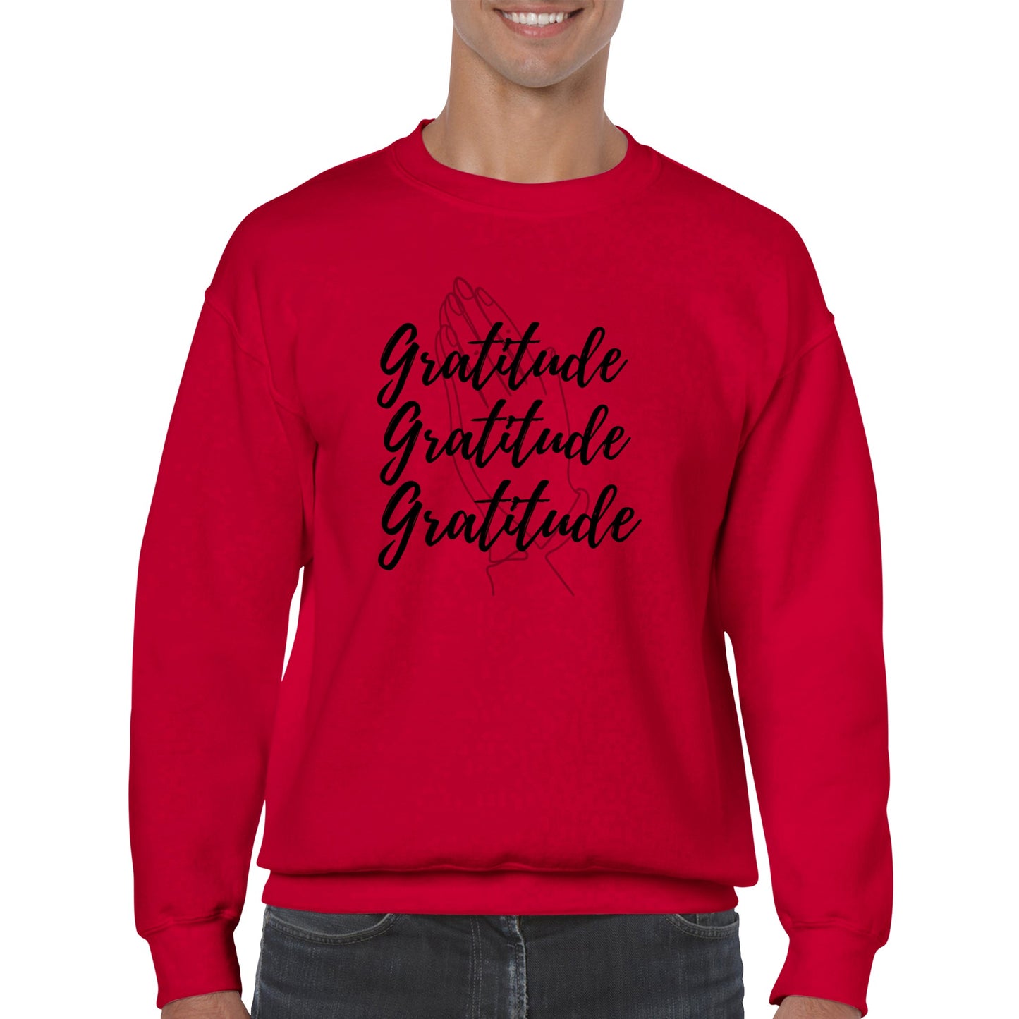 Gratitude. Classic Unisex Crewneck Sweatshirt