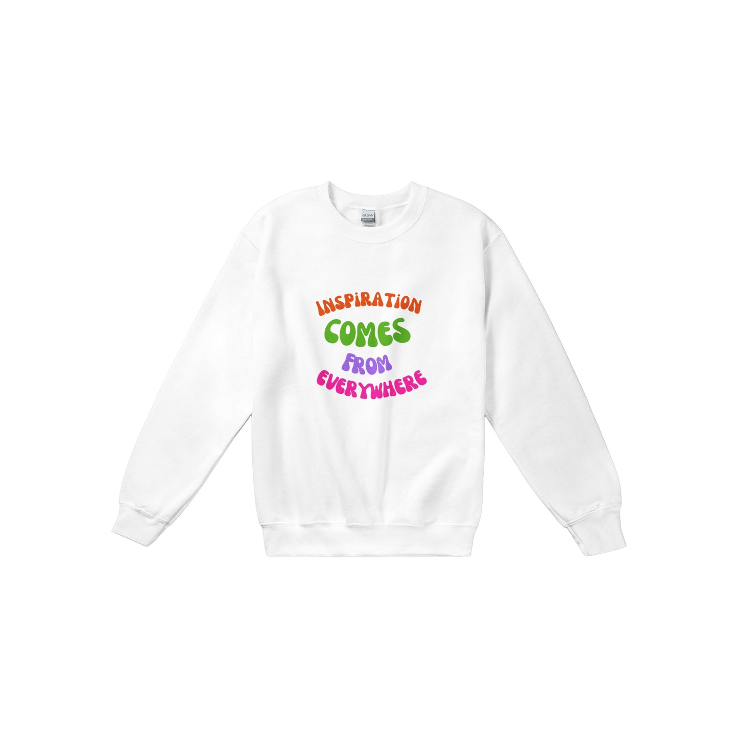 Inspiration comes from everywhere. Classic Unisex Crewneck Sweatshirt