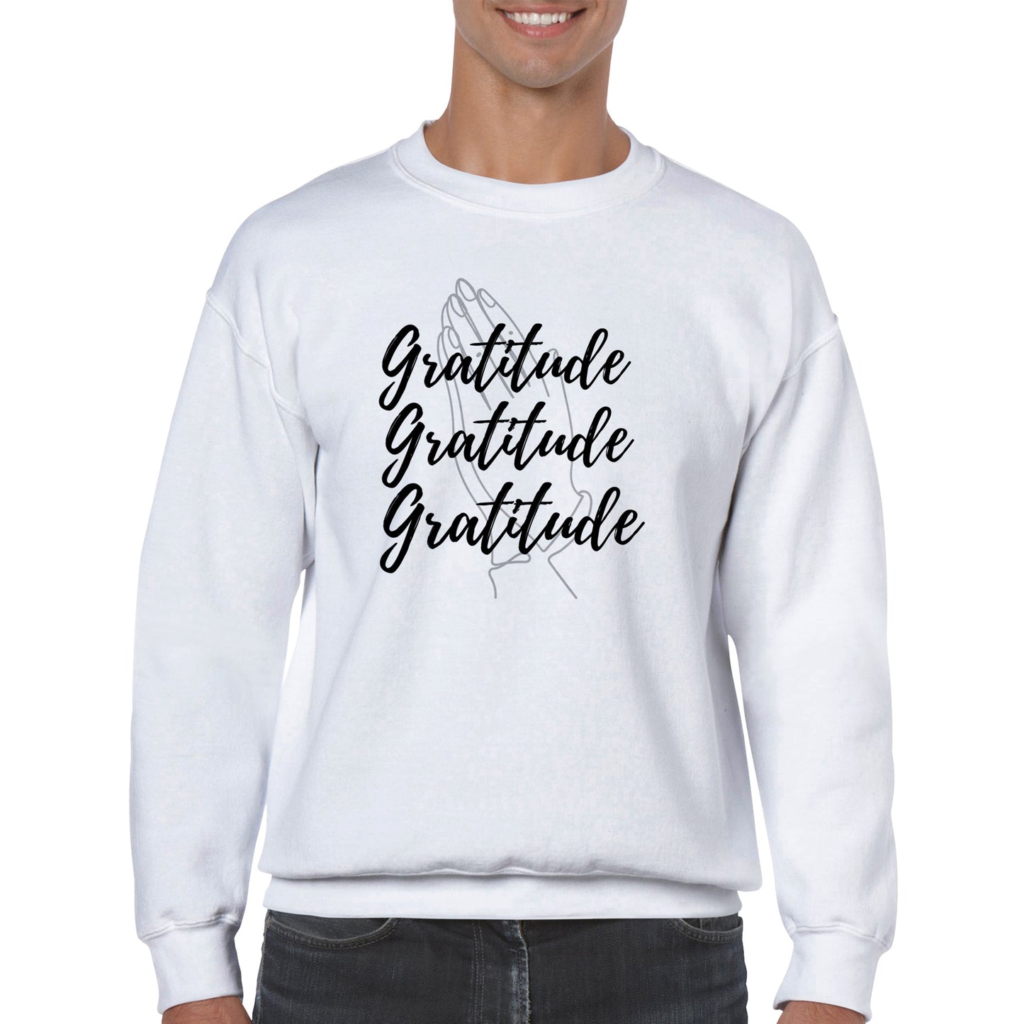 Gratitude. Classic Unisex Crewneck Sweatshirt