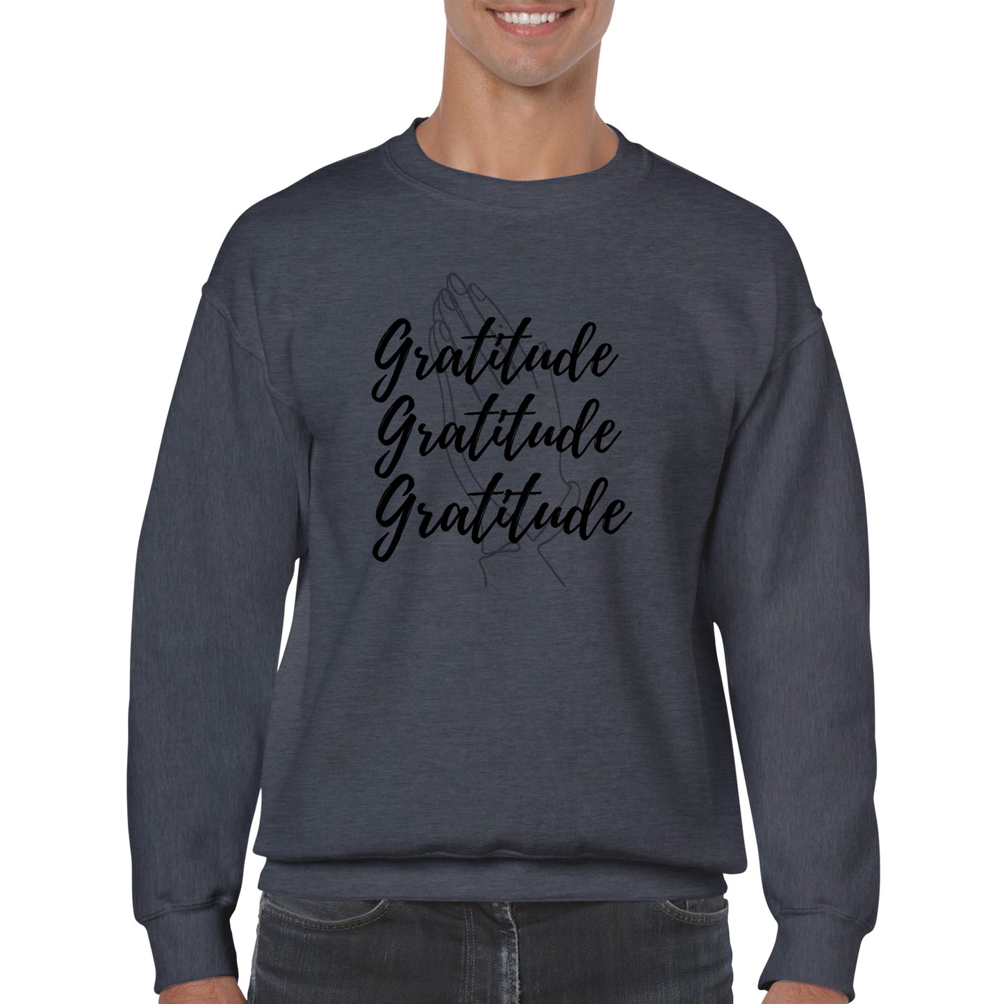 Gratitude. Classic Unisex Crewneck Sweatshirt