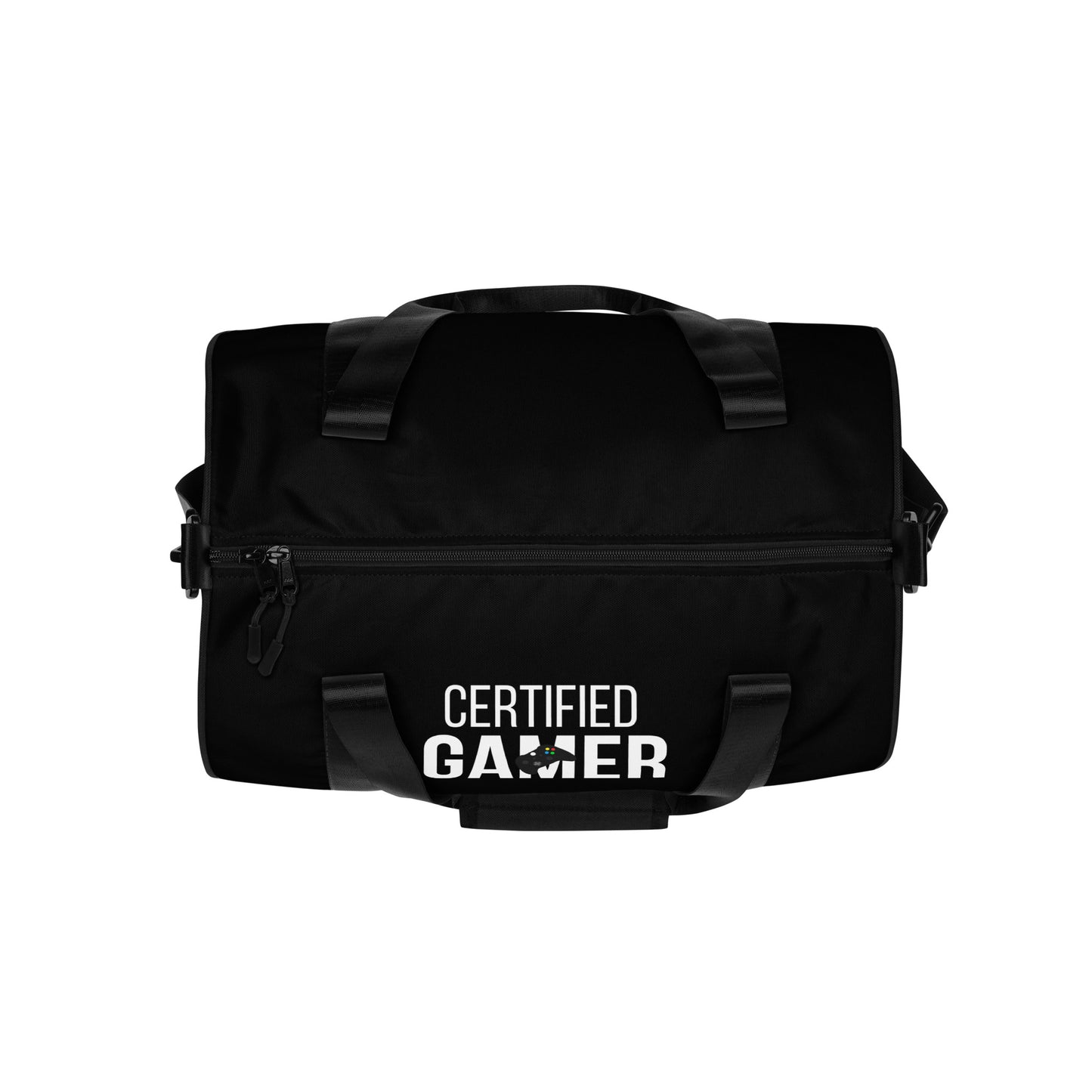 Certified gamer gym bag