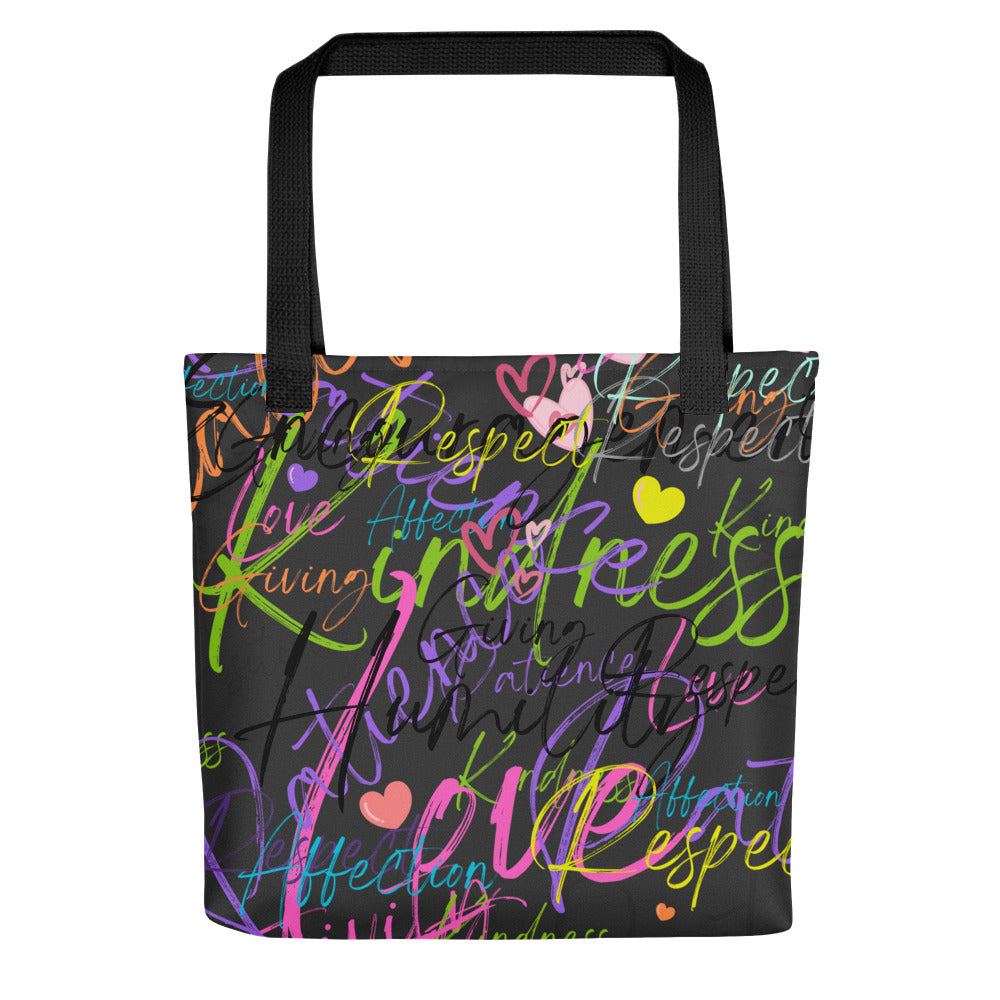 Positive words Tote bag