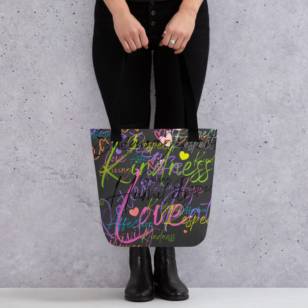 Positive words Tote bag