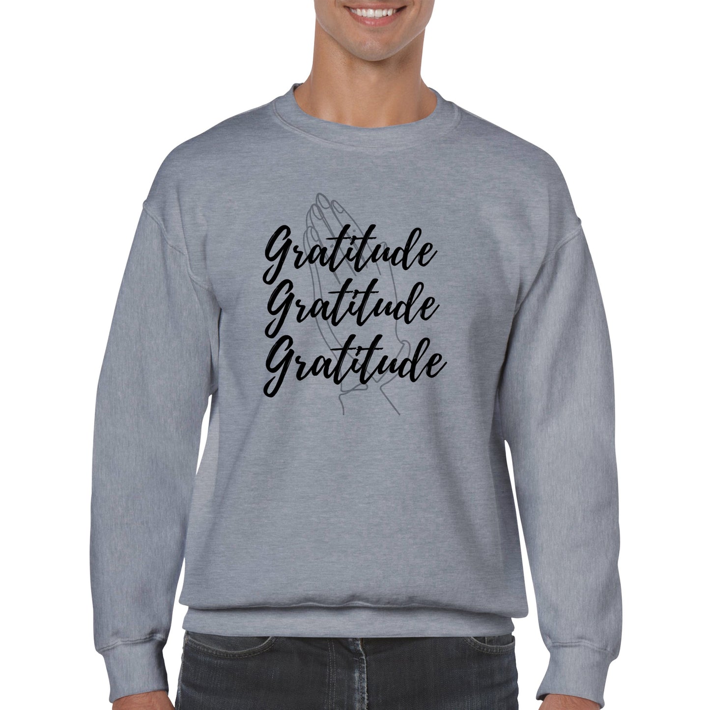 Gratitude. Classic Unisex Crewneck Sweatshirt