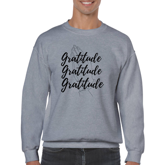 Gratitude. Classic Unisex Crewneck Sweatshirt