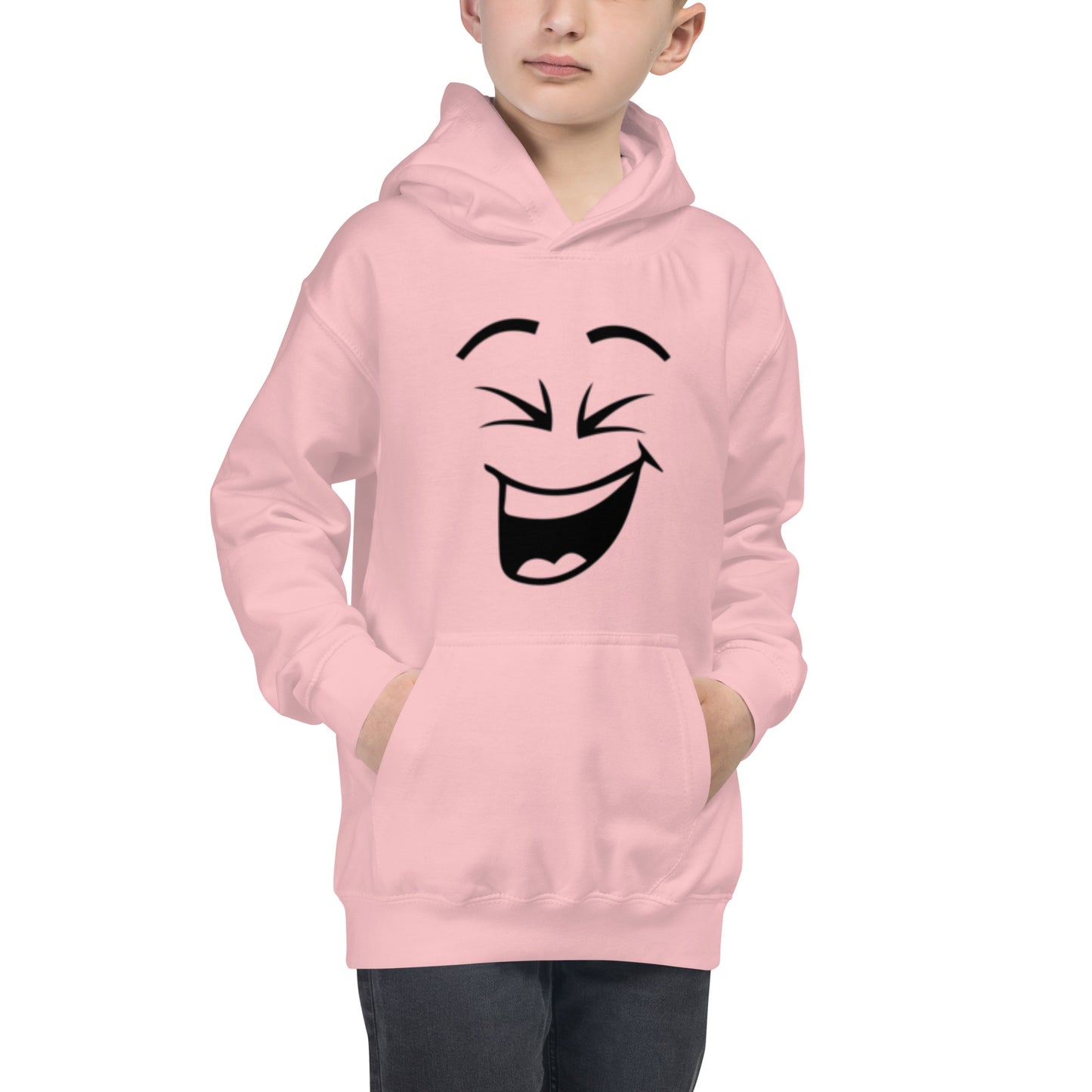 Laughing Smiley Kids Hoodie