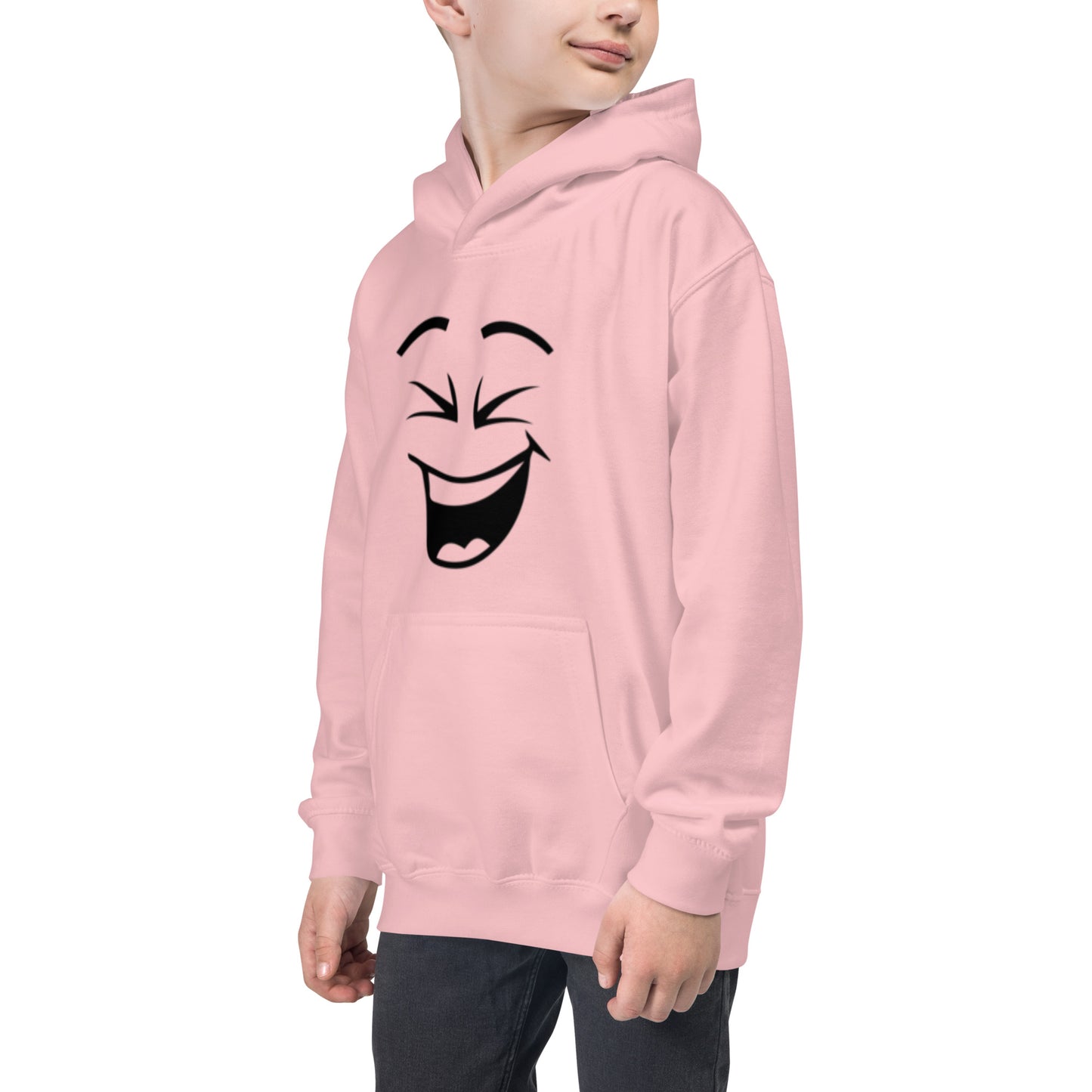 Laughing Smiley Kids Hoodie