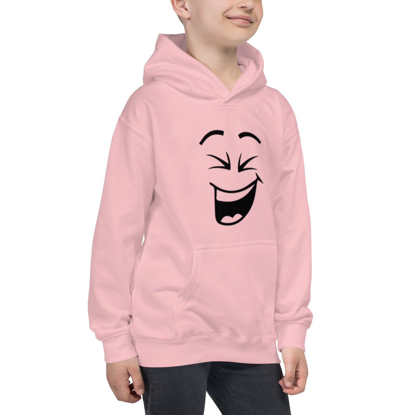 Laughing Smiley Kids Hoodie