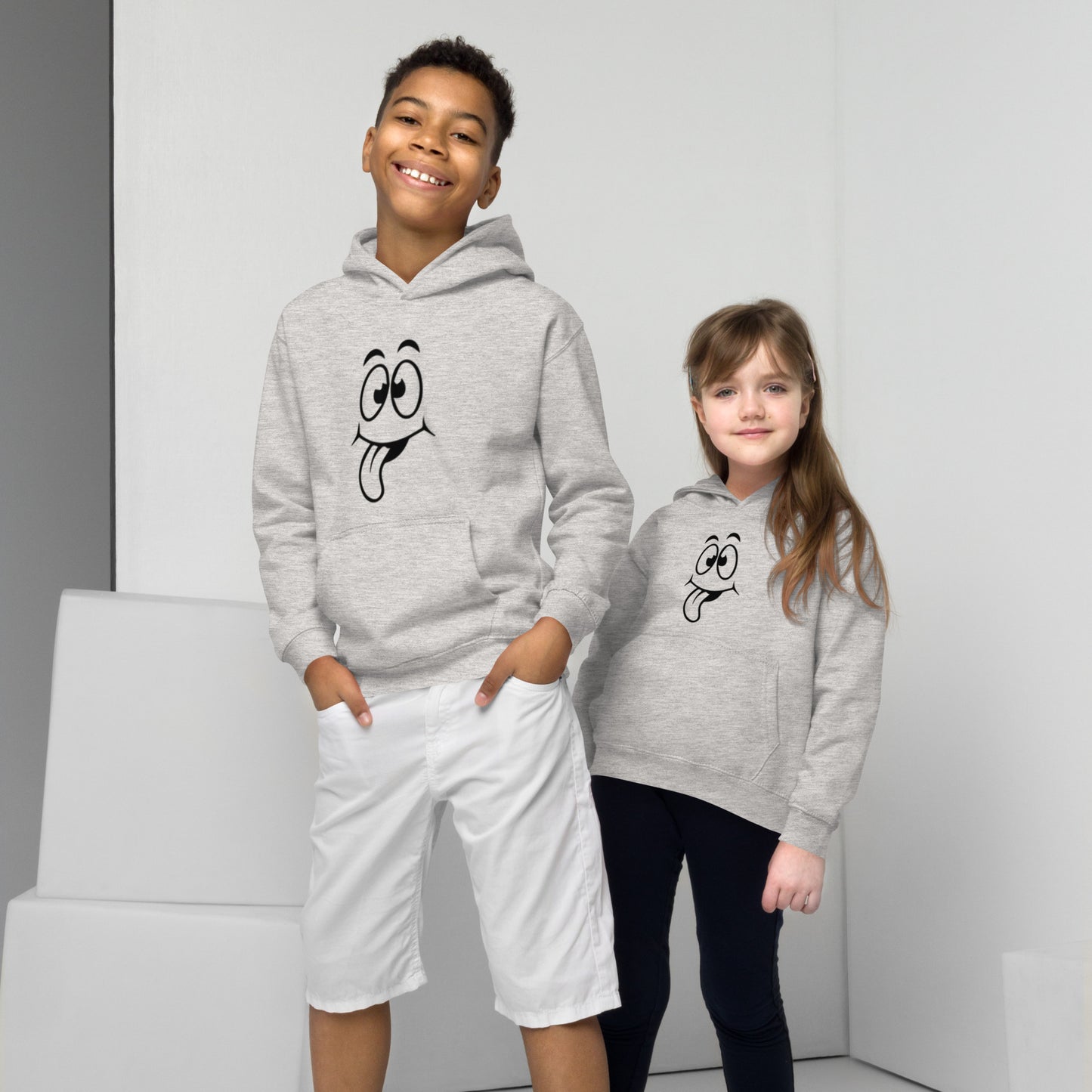 Cheeky Smiley Kids Hoodie