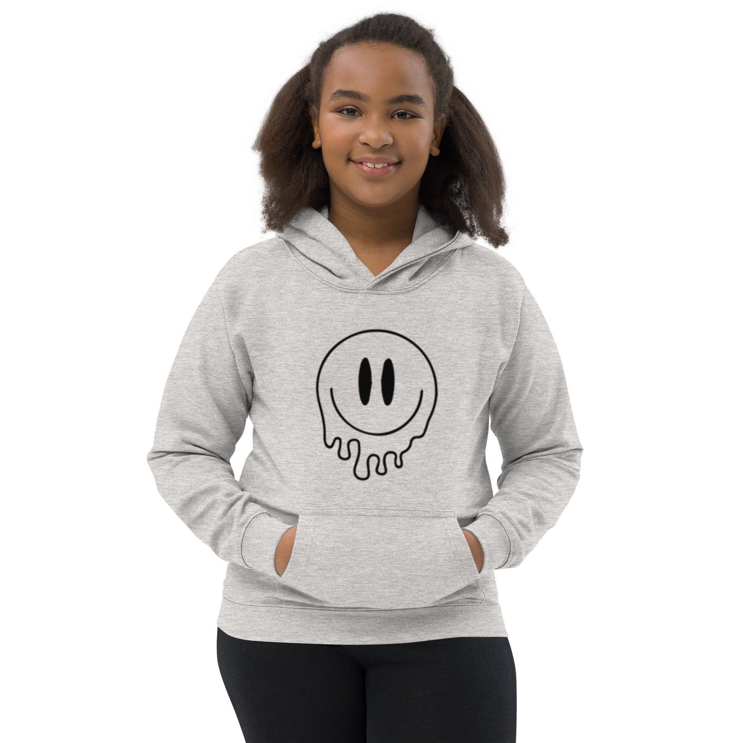 Melting Smiley Kids Hoodie