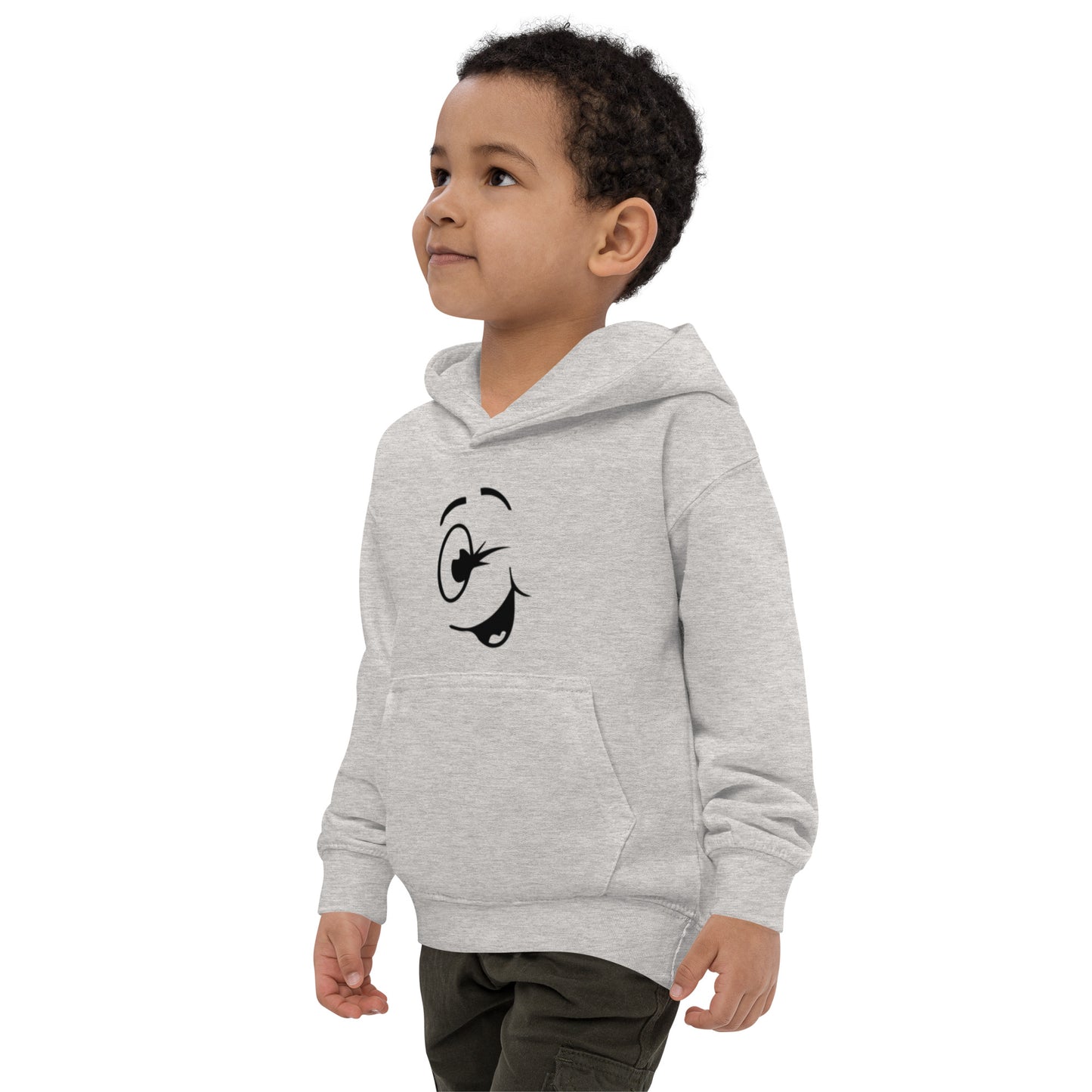 Winking Smiley Kids Hoodie