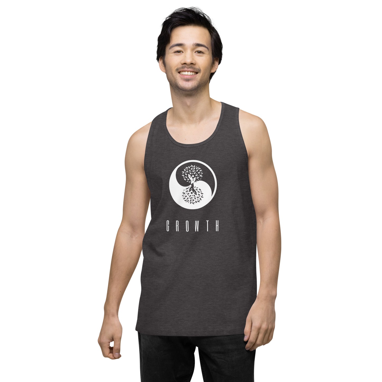 Men’s premium 100% Cotton Growth tank top