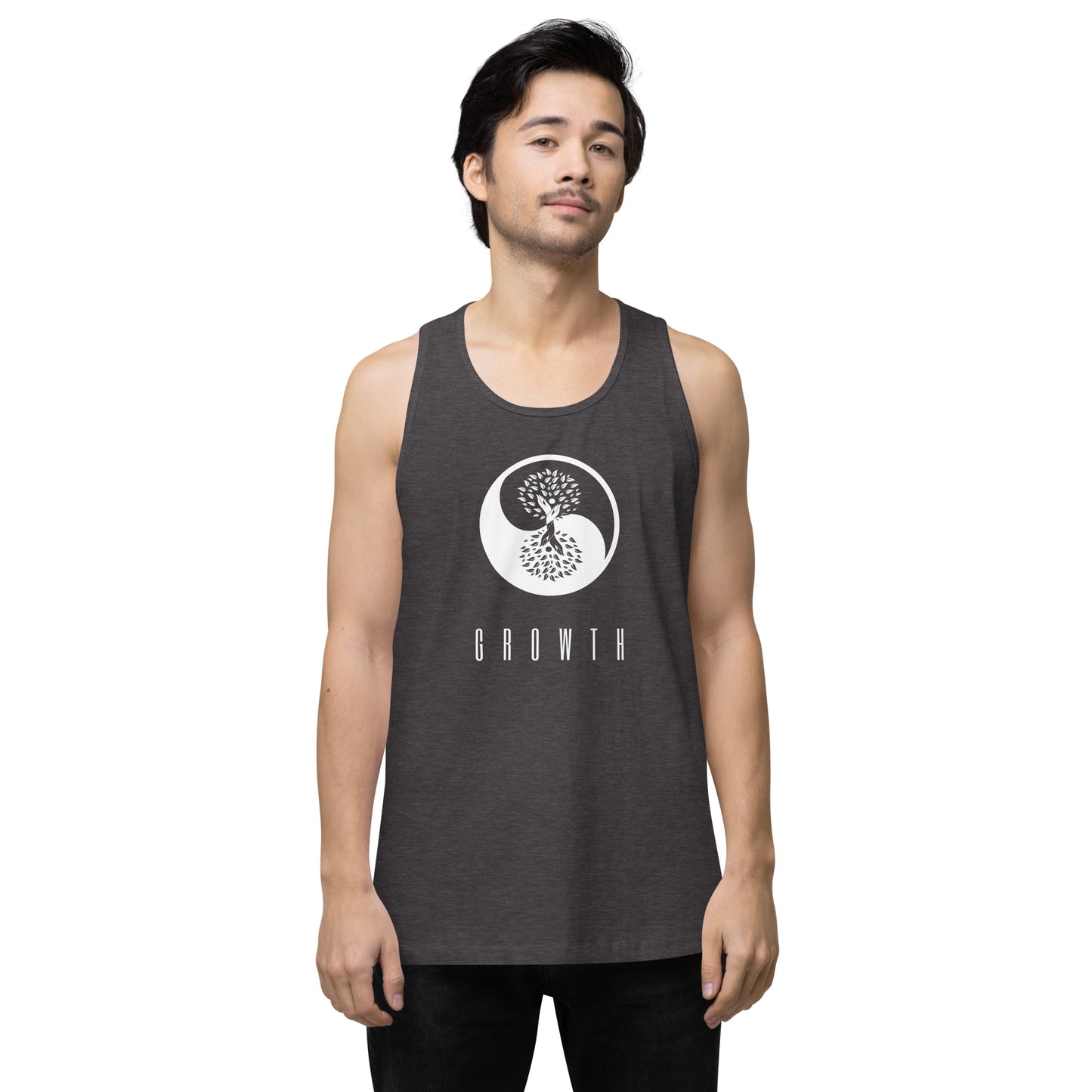 Men’s premium 100% Cotton Growth tank top