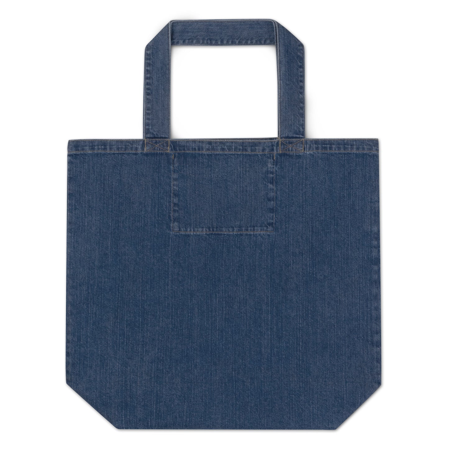 100% Organic Cotton Spread Love Eco Denim Tote Bag