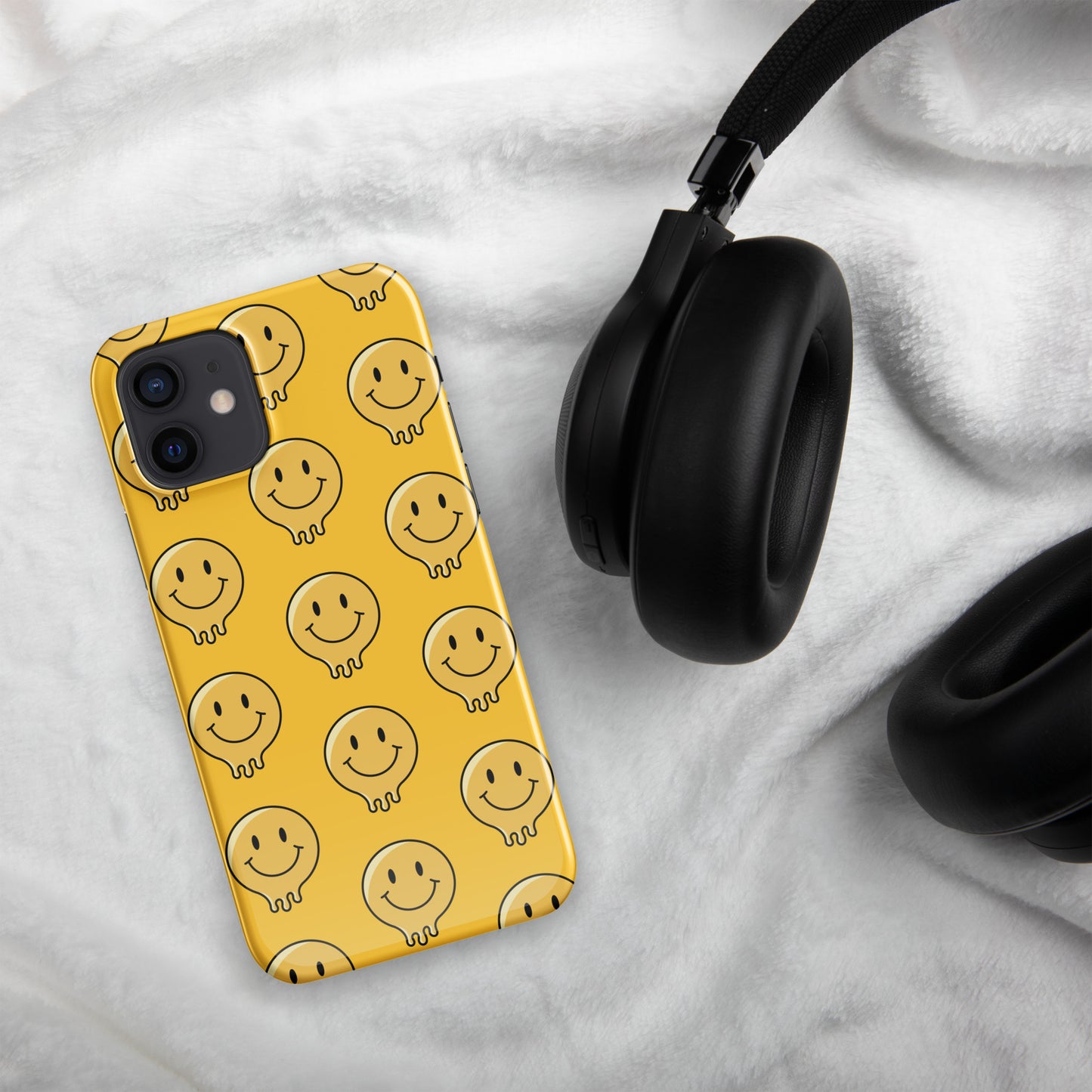 Yellow Smiley Face Snap case for iPhone®