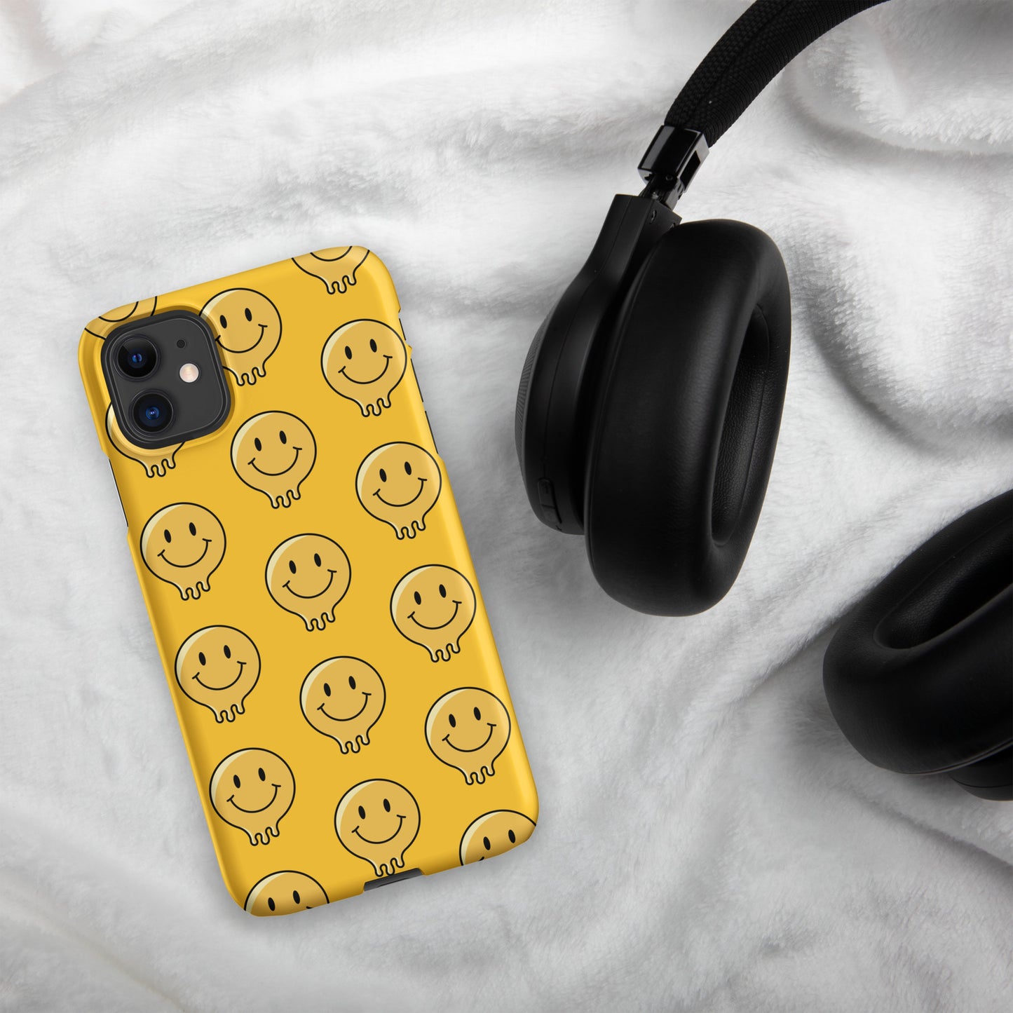 Yellow Smiley Face Snap case for iPhone®