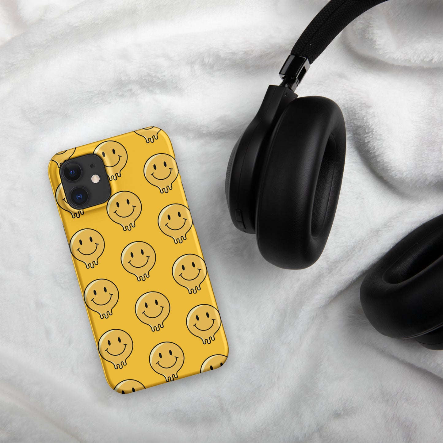 Yellow Smiley Face Snap case for iPhone®