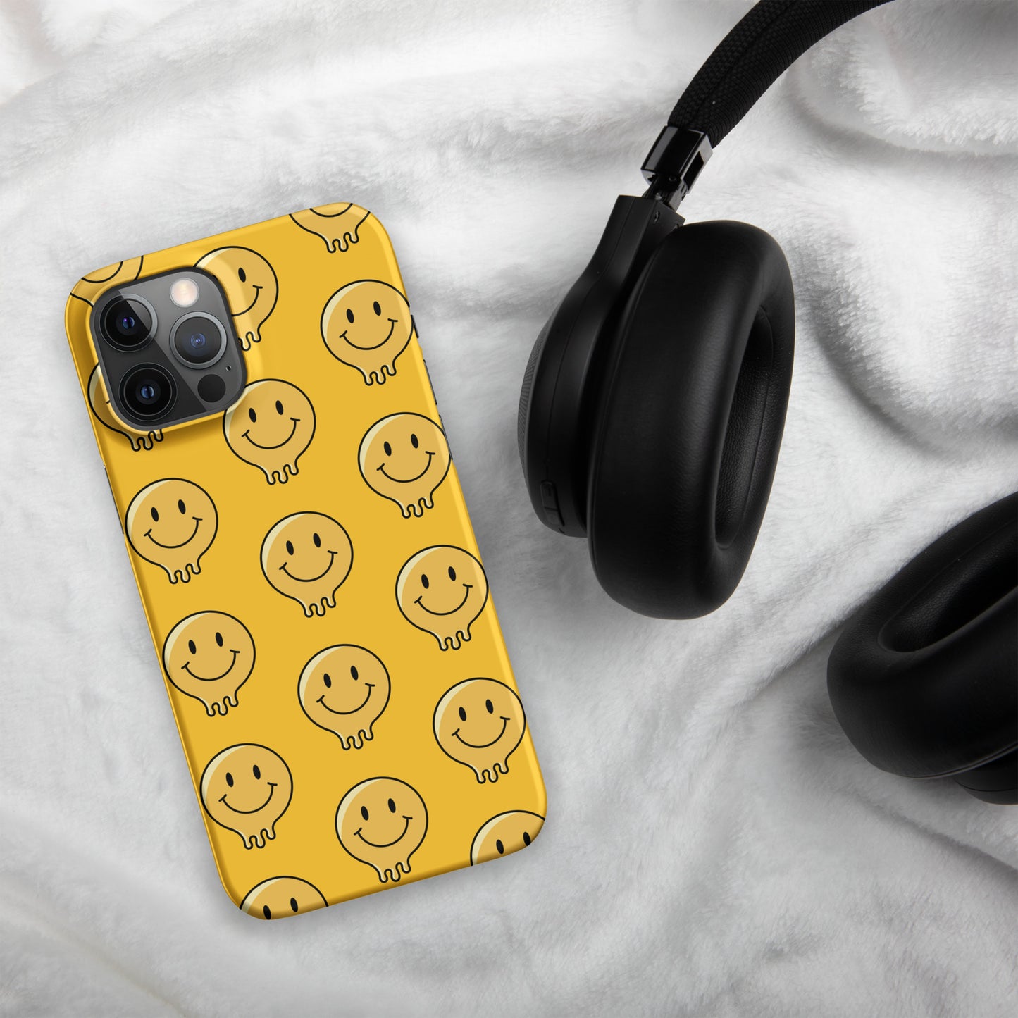 Yellow Smiley Face Snap case for iPhone®