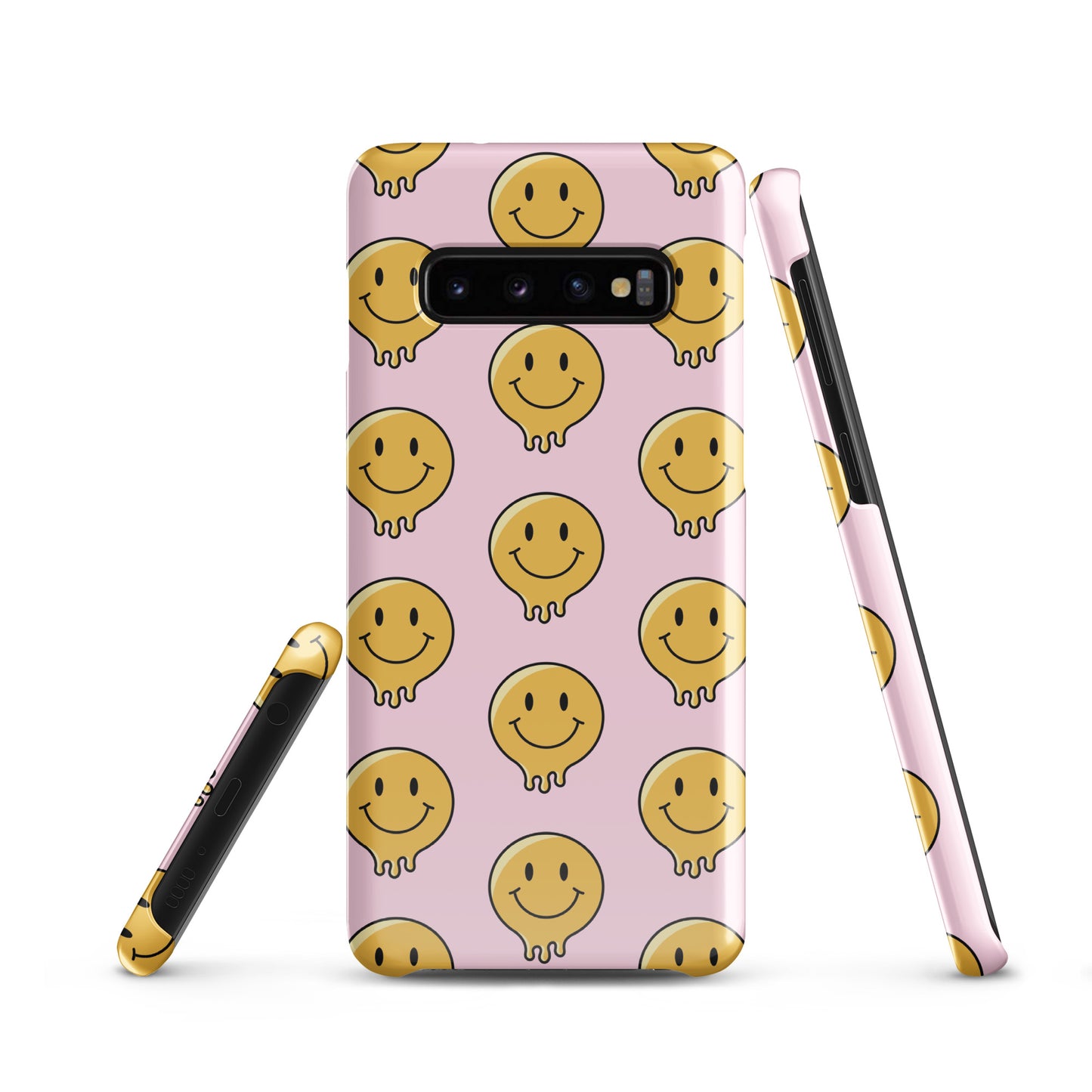 Baby Pnk Smiley Face Snap case for Samsung®