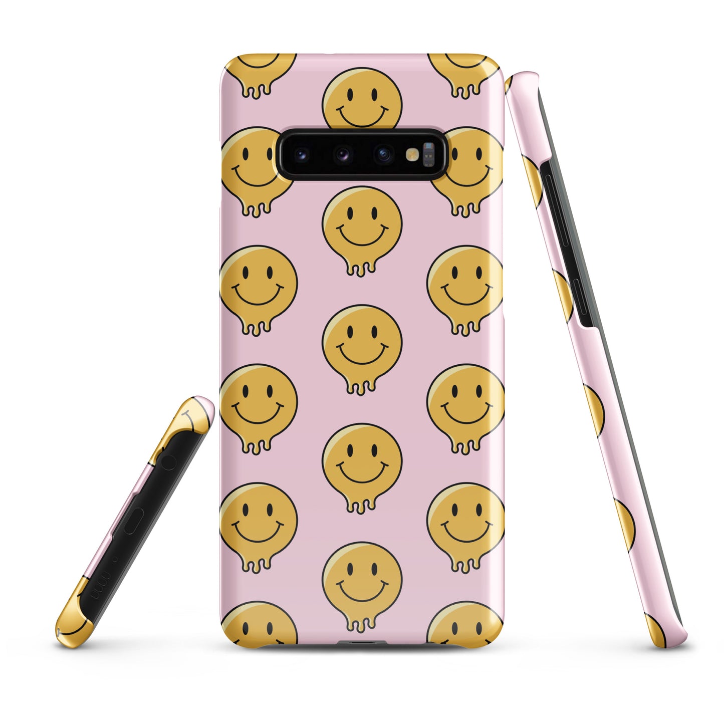 Baby Pnk Smiley Face Snap case for Samsung®