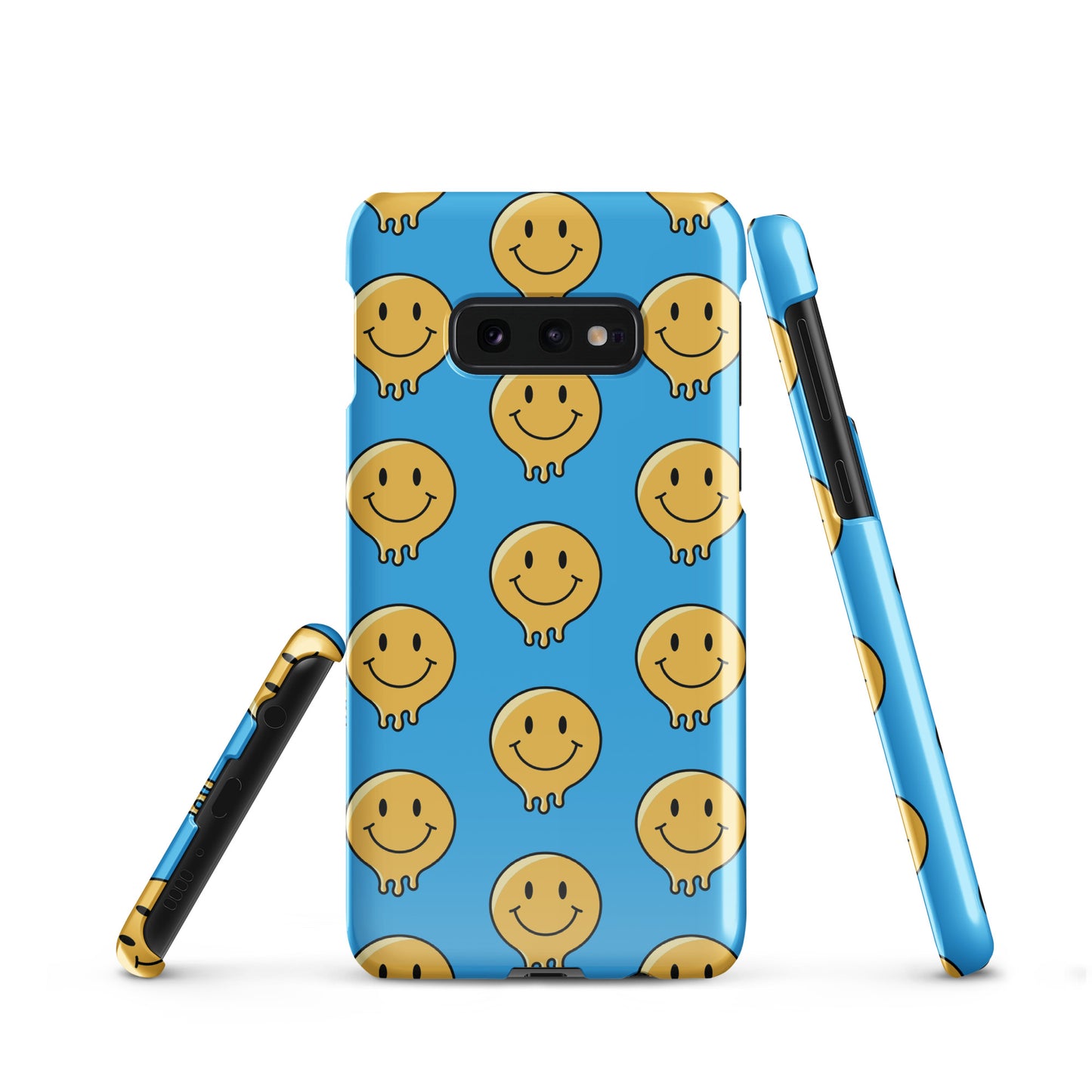 Blue Smiley Face Snap case for Samsung®