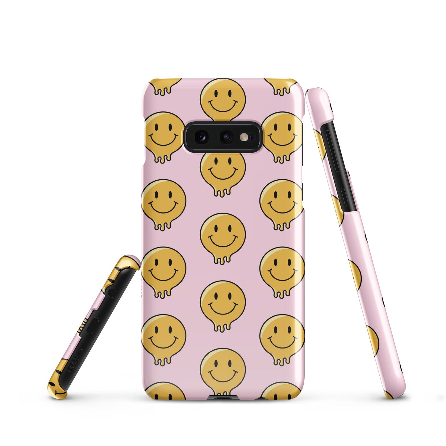 Baby Pnk Smiley Face Snap case for Samsung®