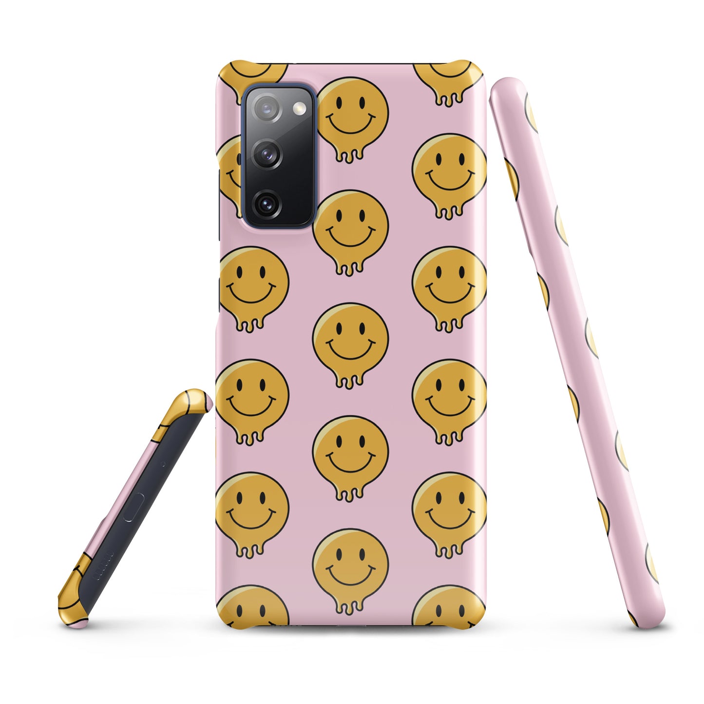 Baby Pnk Smiley Face Snap case for Samsung®