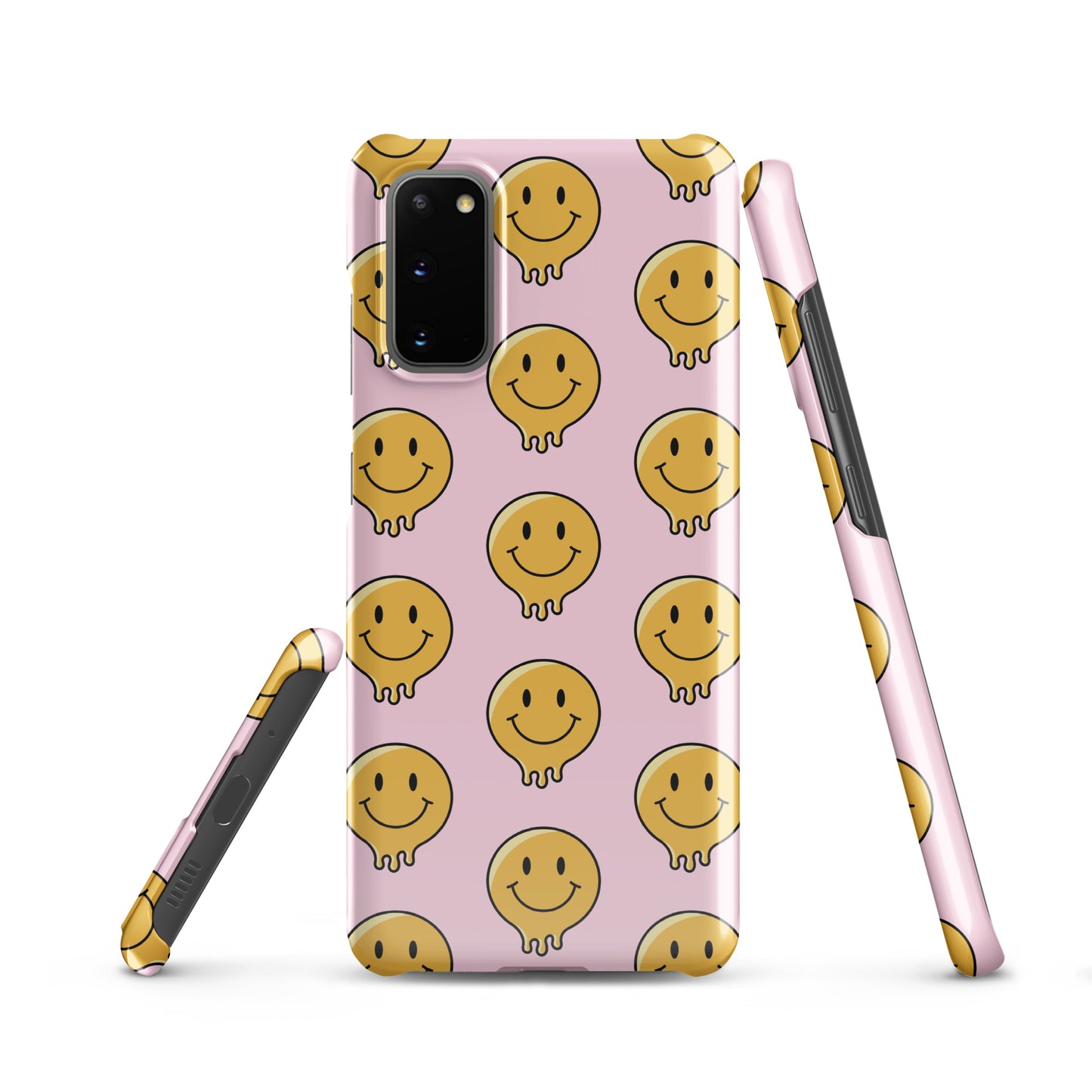 Baby Pnk Smiley Face Snap case for Samsung®