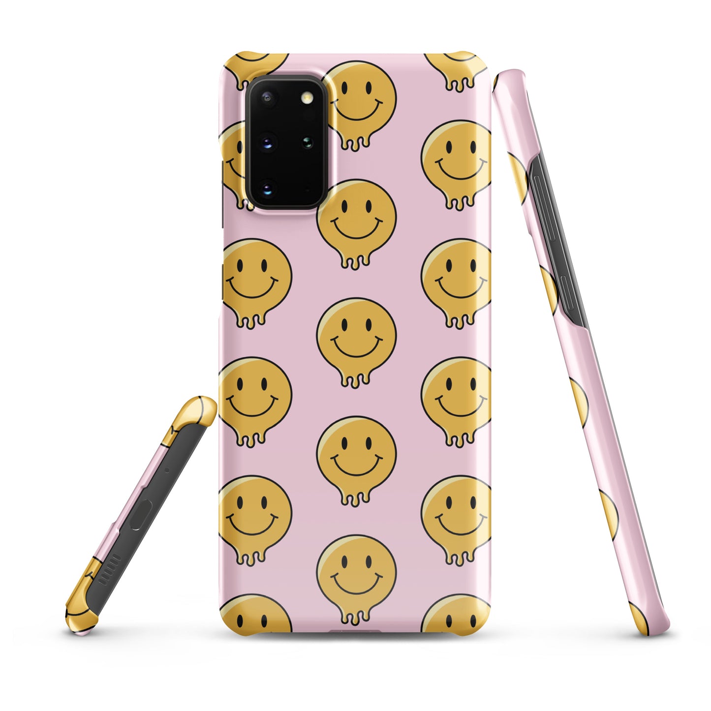 Baby Pnk Smiley Face Snap case for Samsung®