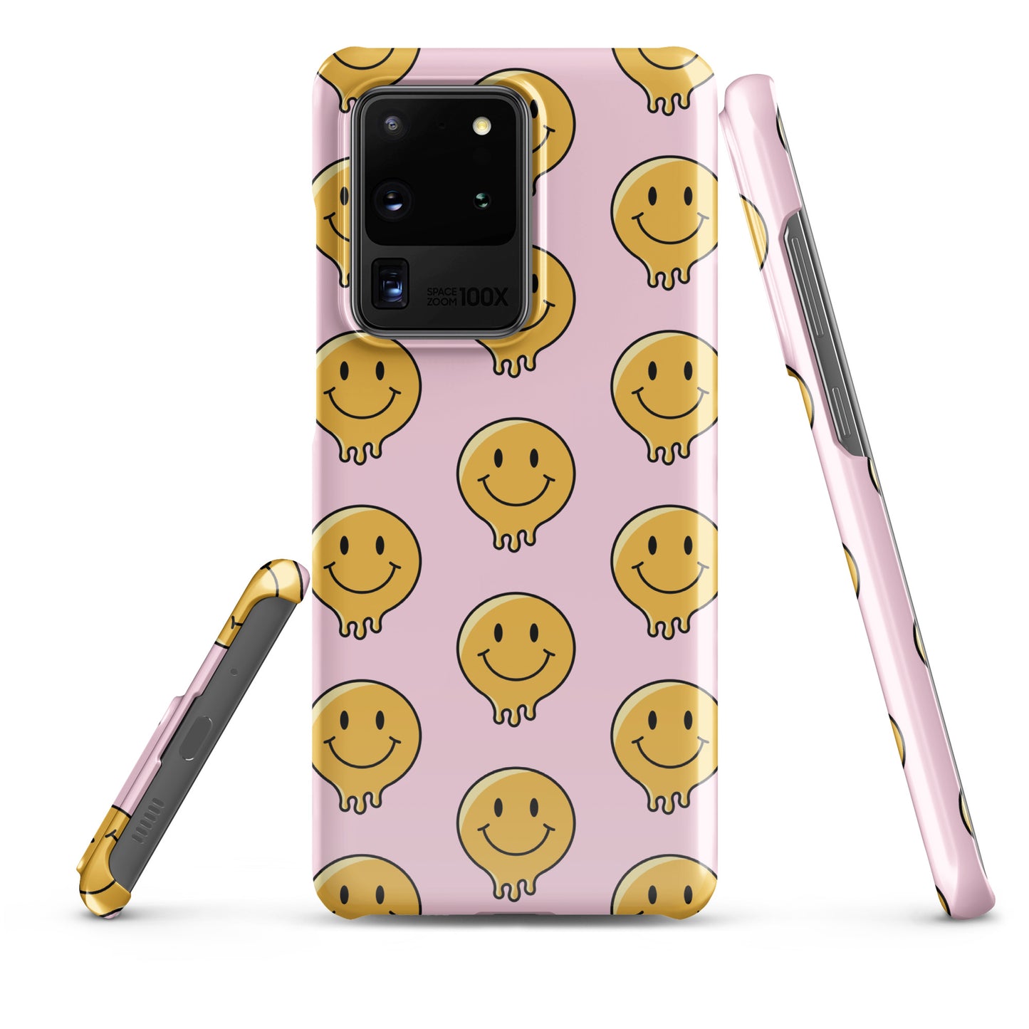 Baby Pnk Smiley Face Snap case for Samsung®