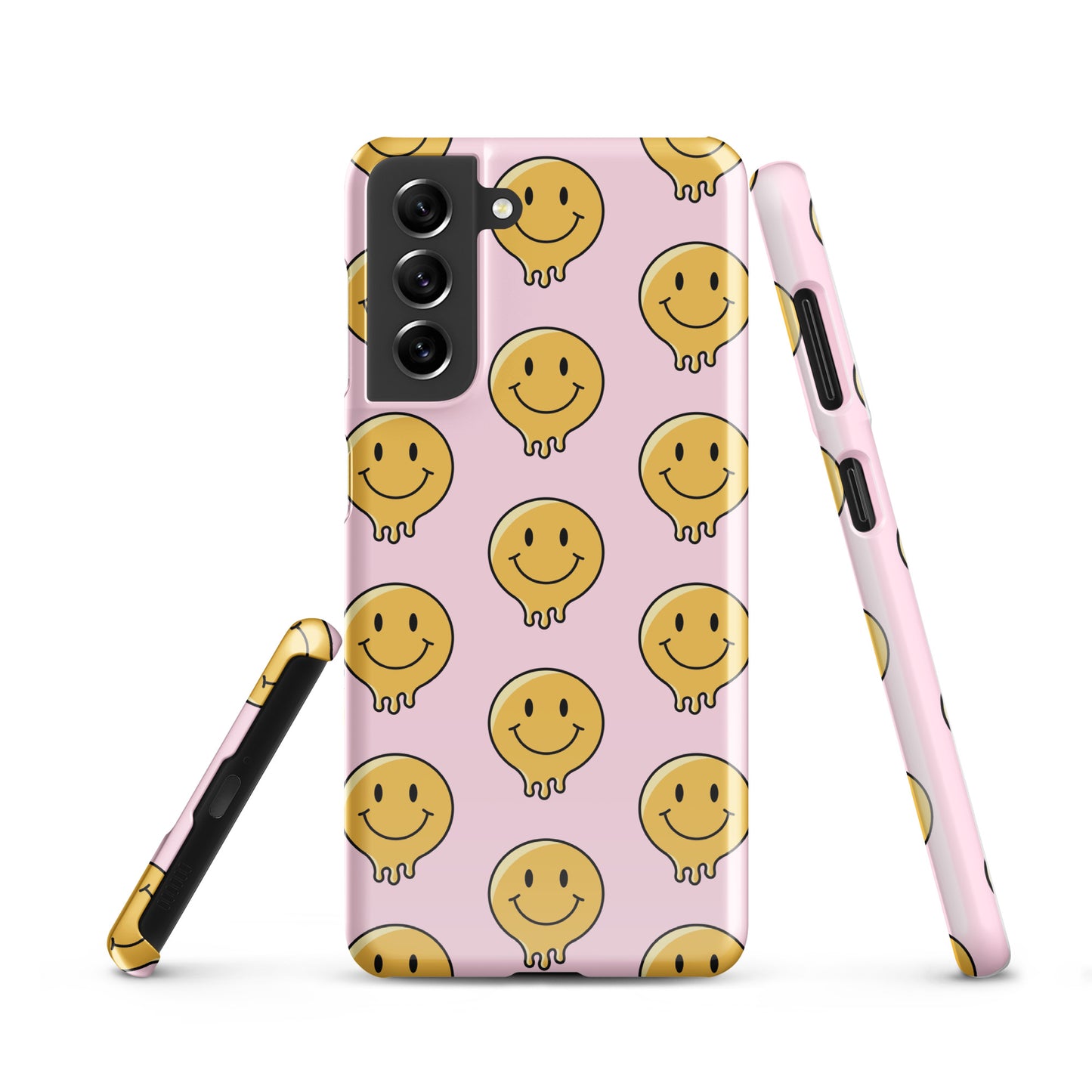 Baby Pnk Smiley Face Snap case for Samsung®