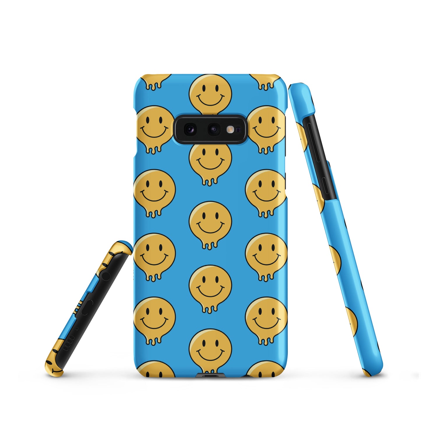 Blue Smiley Face Snap case for Samsung®