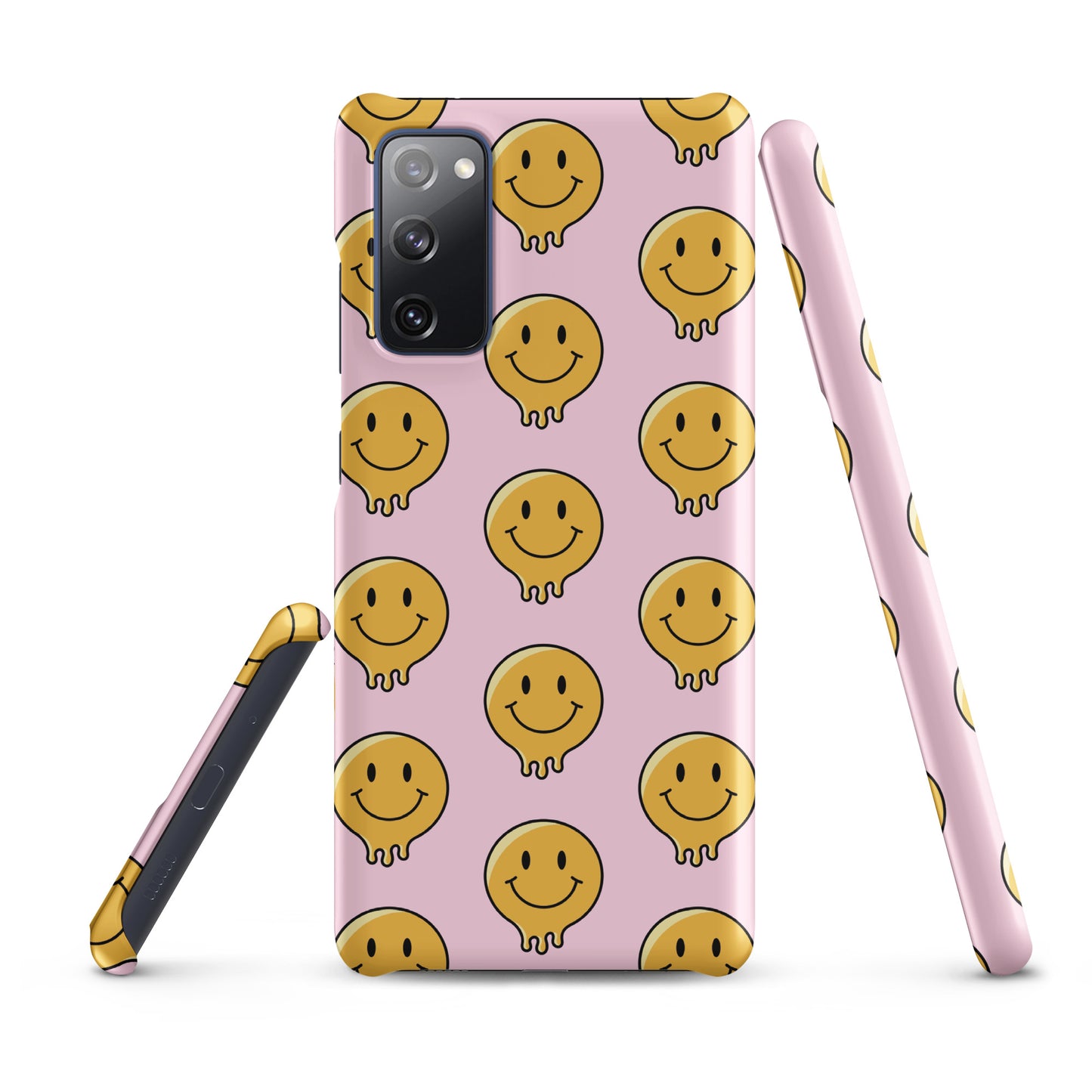 Baby Pnk Smiley Face Snap case for Samsung®