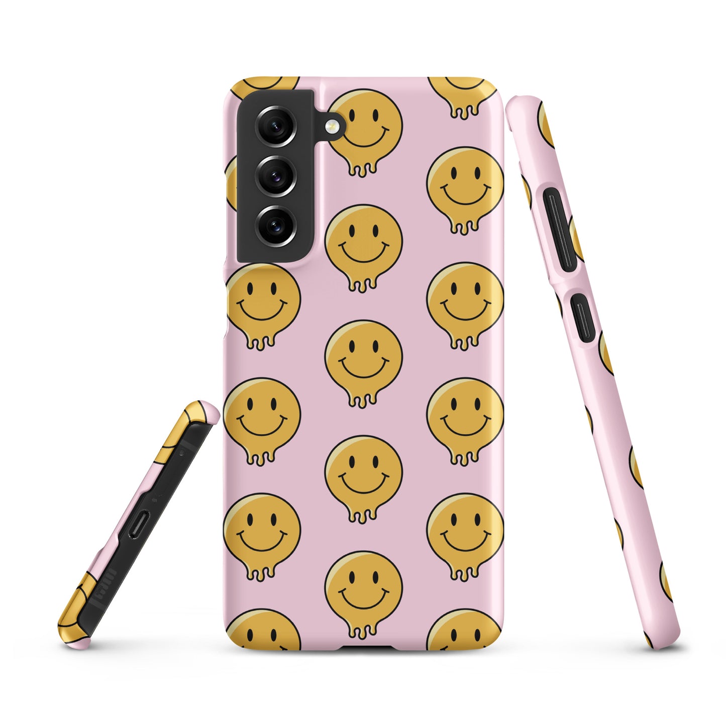 Baby Pnk Smiley Face Snap case for Samsung®