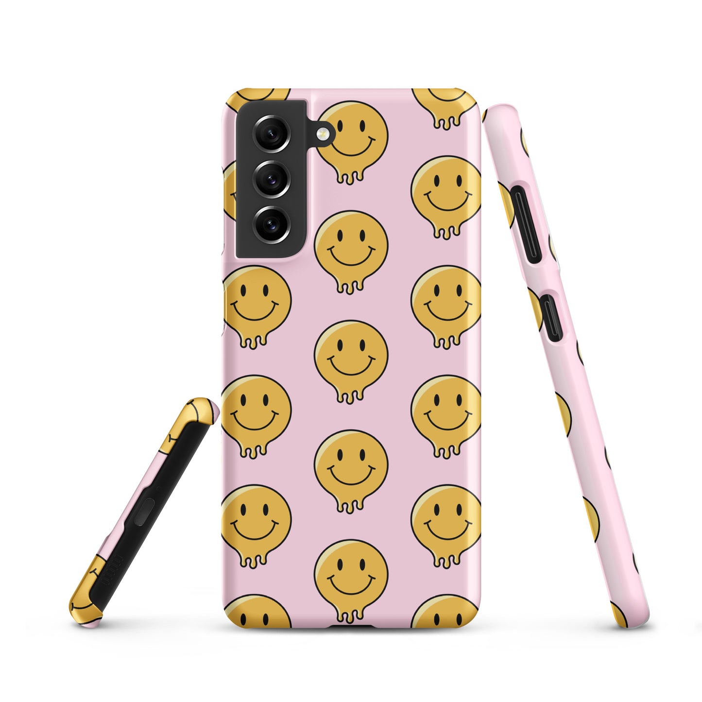 Baby Pnk Smiley Face Snap case for Samsung®