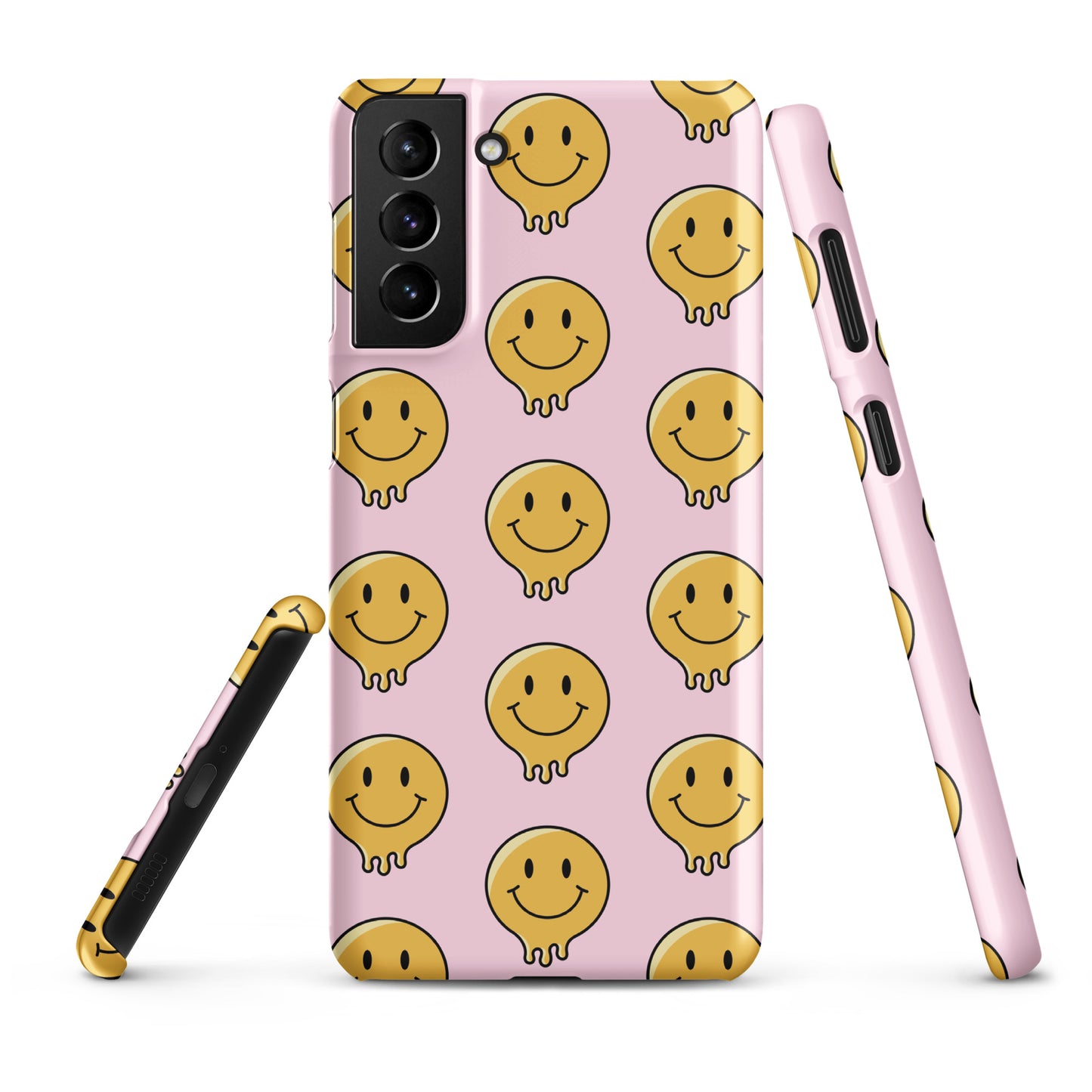 Baby Pnk Smiley Face Snap case for Samsung®