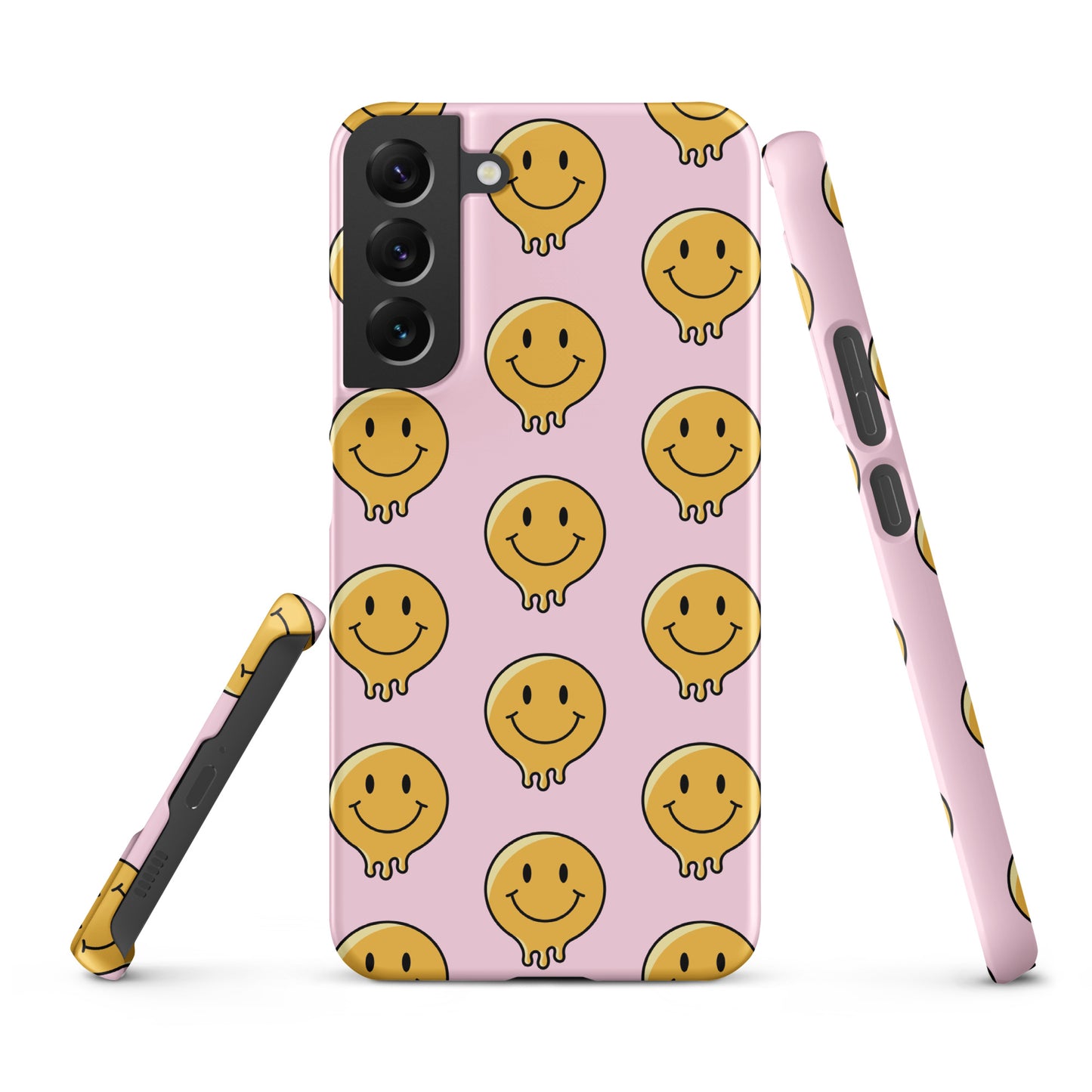 Baby Pnk Smiley Face Snap case for Samsung®