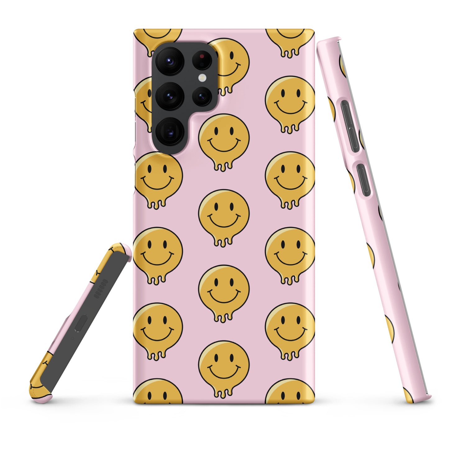 Baby Pnk Smiley Face Snap case for Samsung®