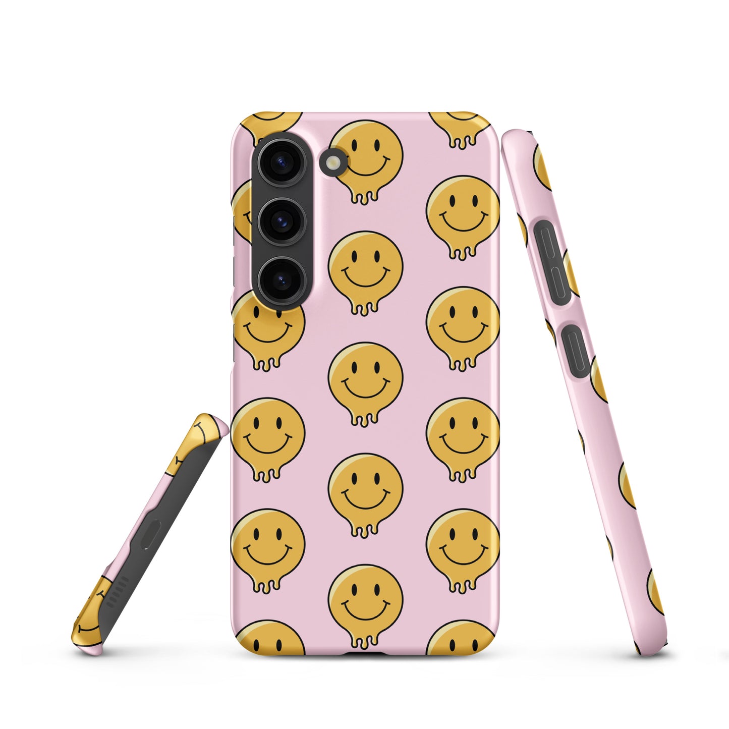 Baby Pnk Smiley Face Snap case for Samsung®