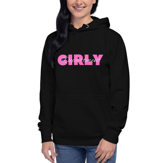 Girly department Unisex Hoodie (pink)