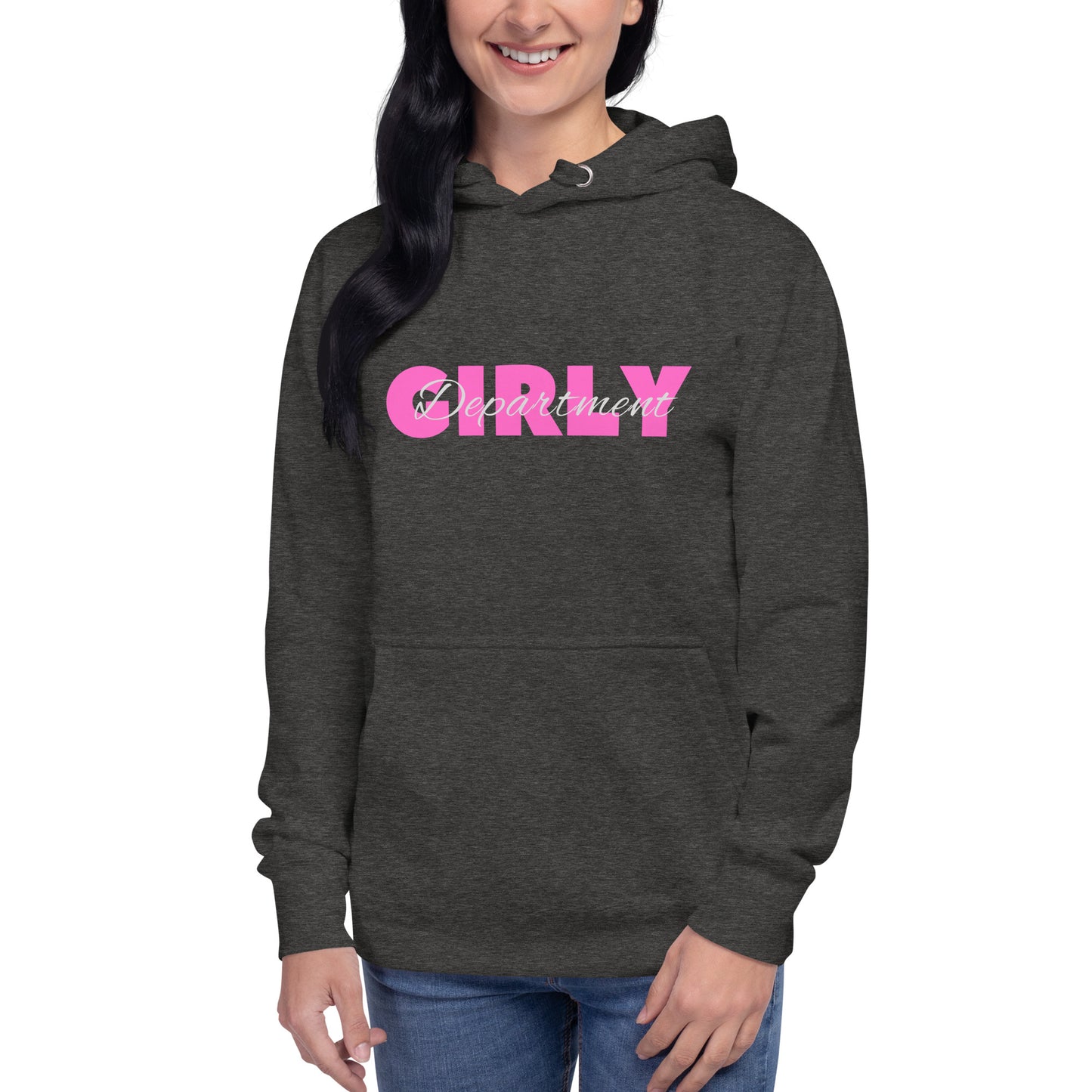 Girly department Unisex Hoodie (pink)