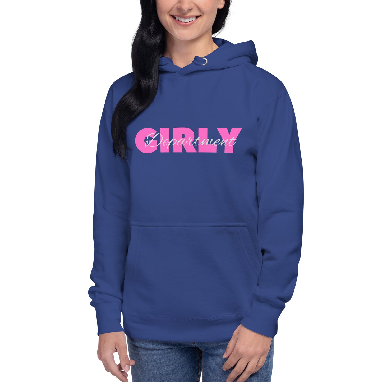 Girly department Unisex Hoodie (pink)