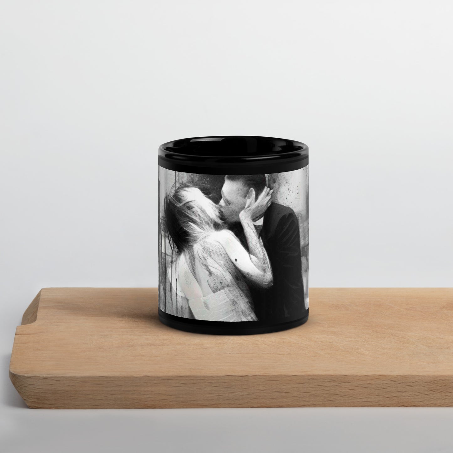 PDA, Black Glossy Mug