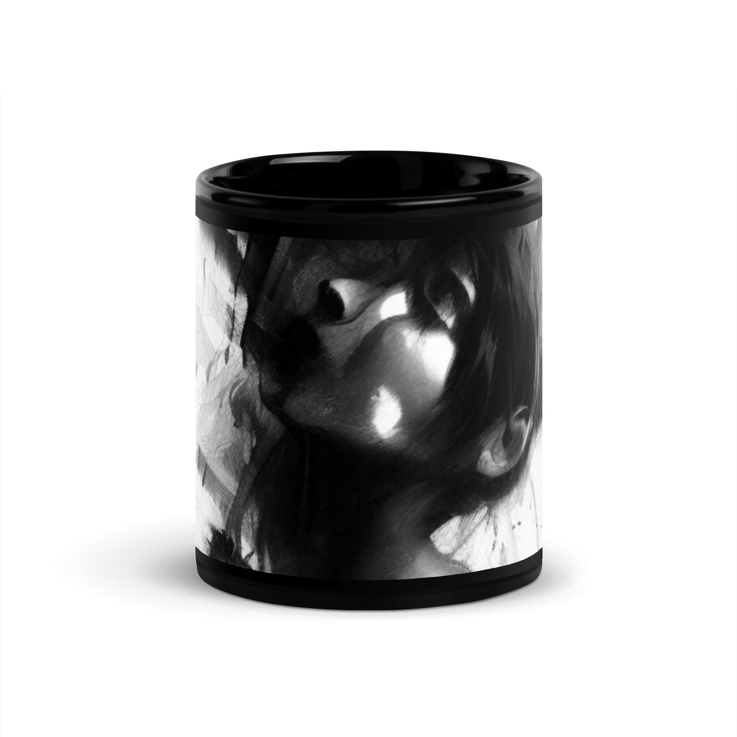 Pleasure, Black Glossy Mug