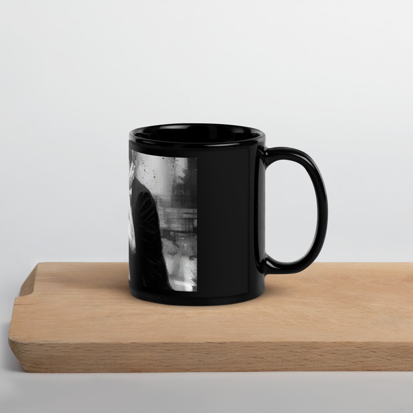 PDA, Black Glossy Mug