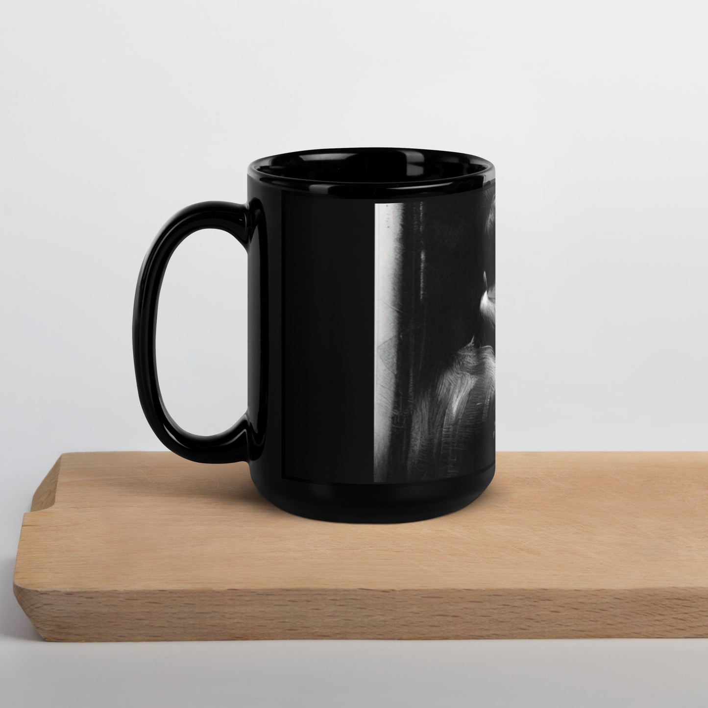 Security, Black Glossy Mug