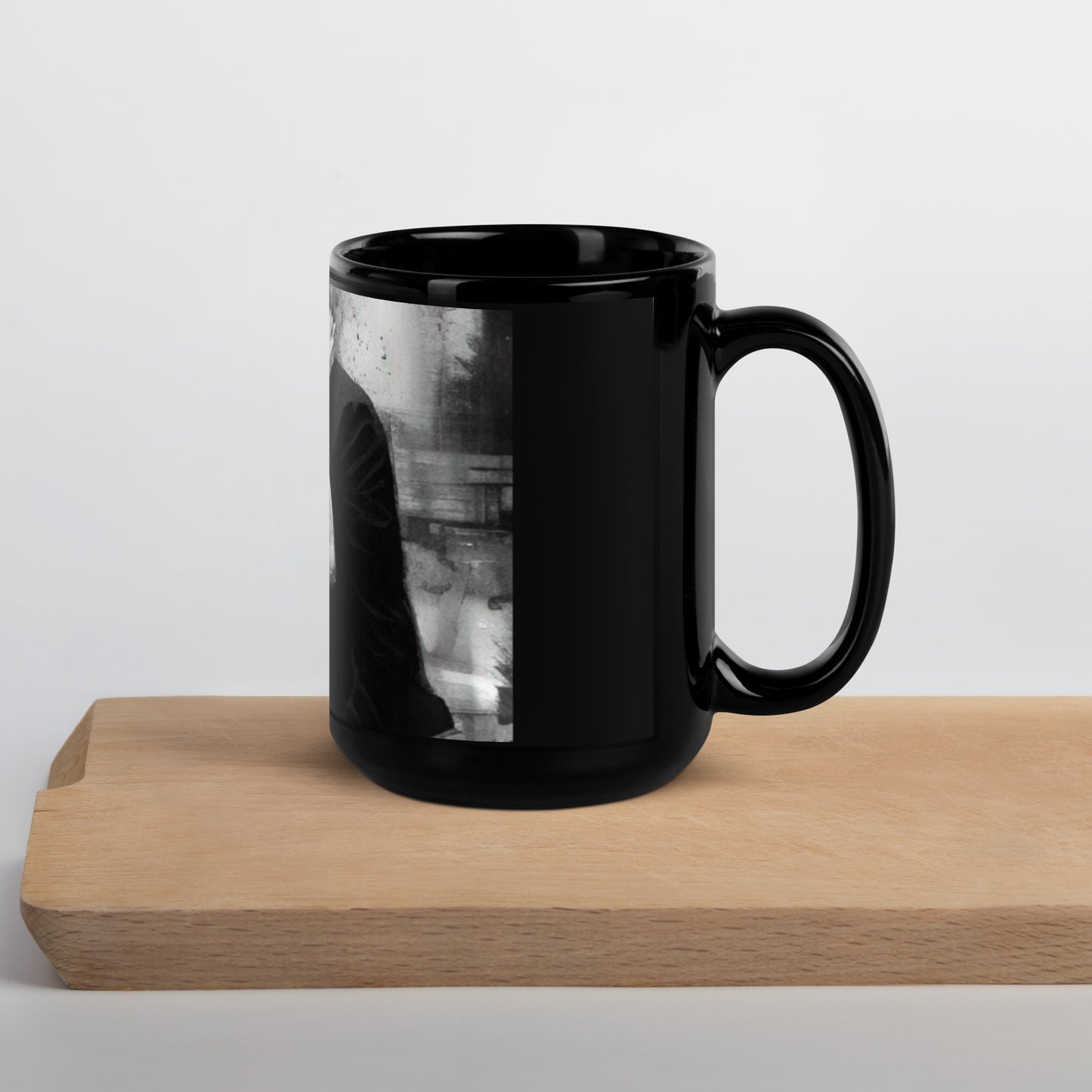 PDA, Black Glossy Mug