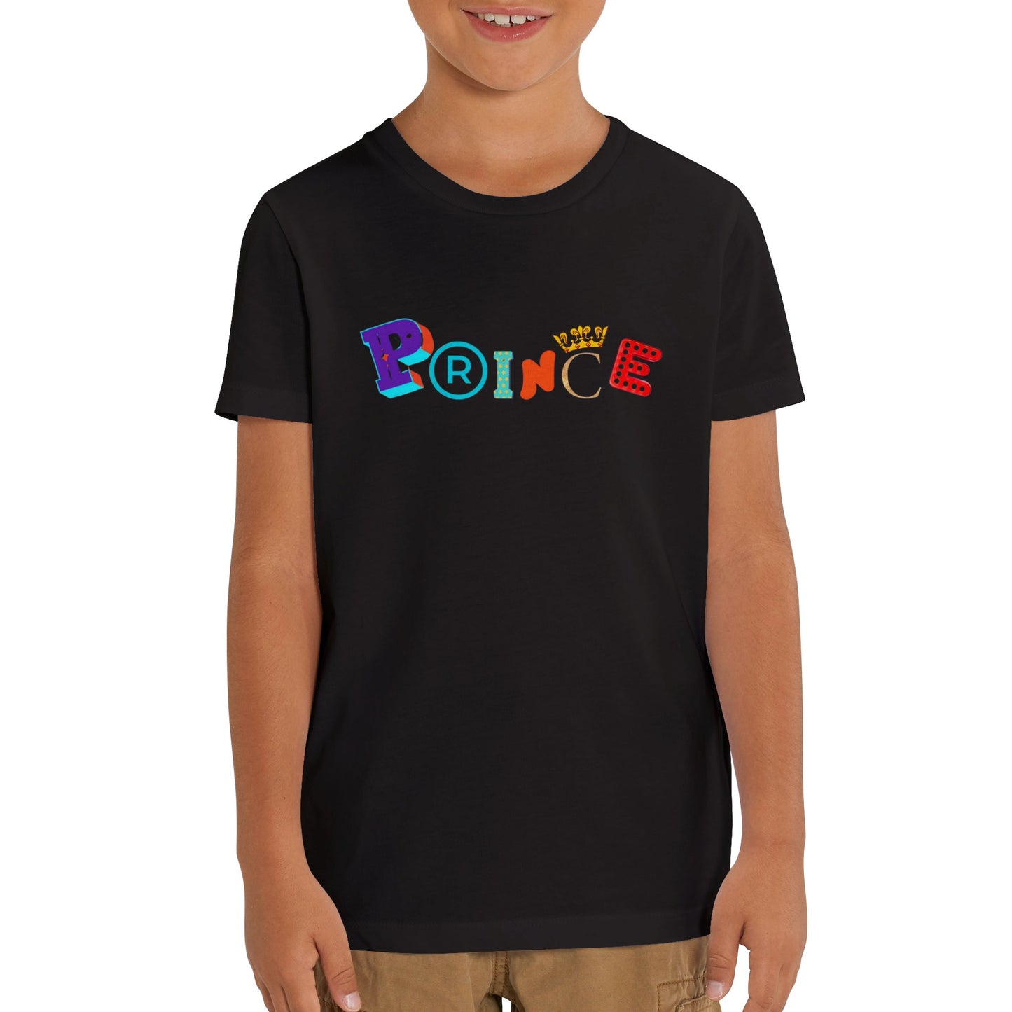 Prince, Organic Kids Crewneck T-shirt