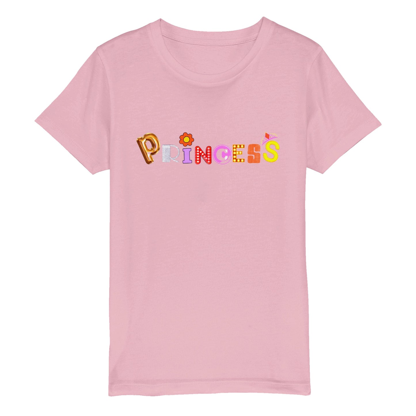 Princess, Organic Kids Crewneck T-shirt