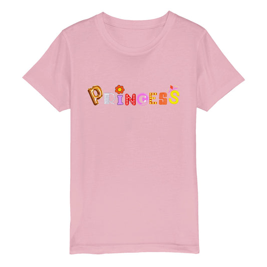 Princess, Organic Kids Crewneck T-shirt